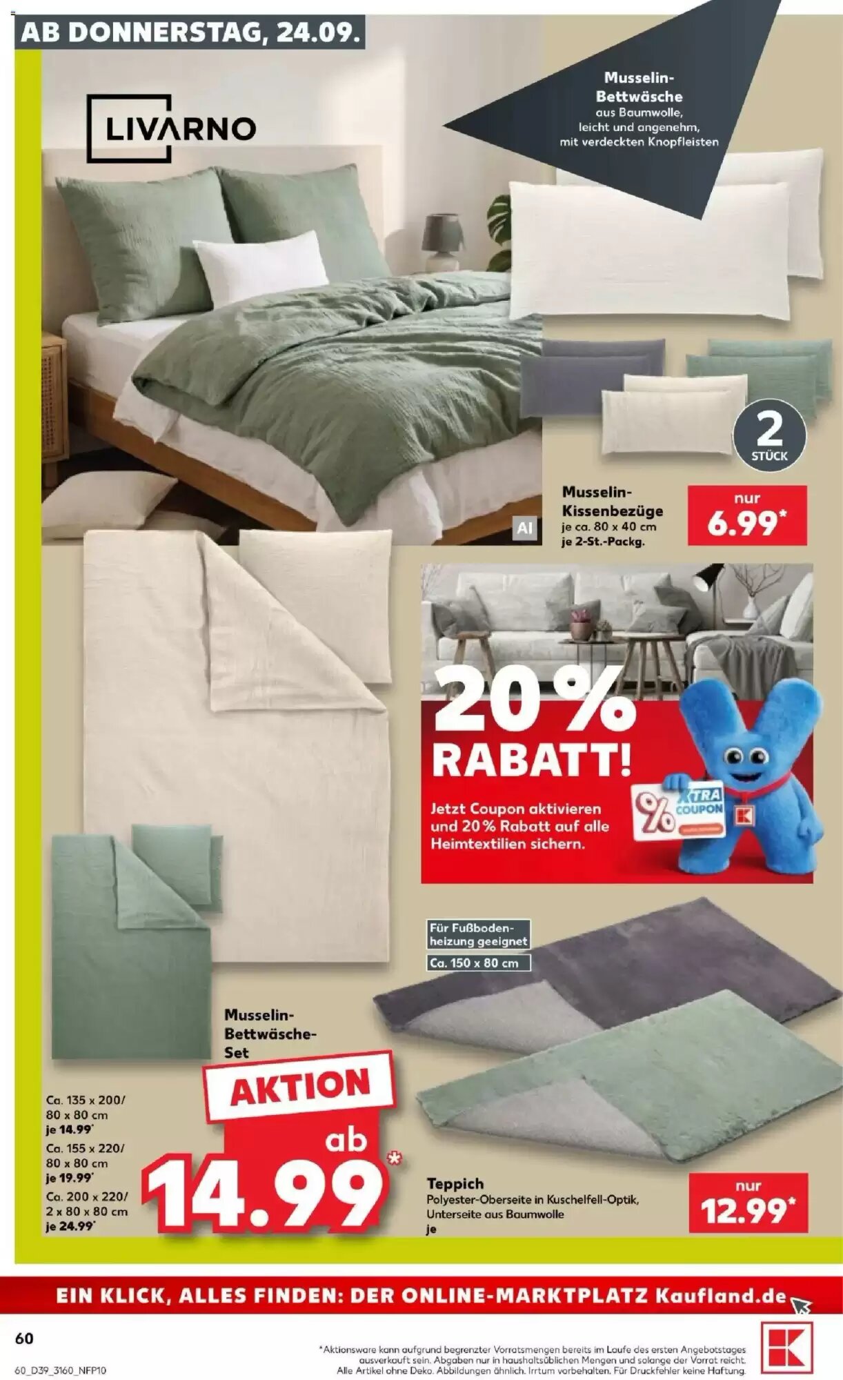 Kaufland Prospekt (ab 24.09.2026) zum Blättern - Seite 60