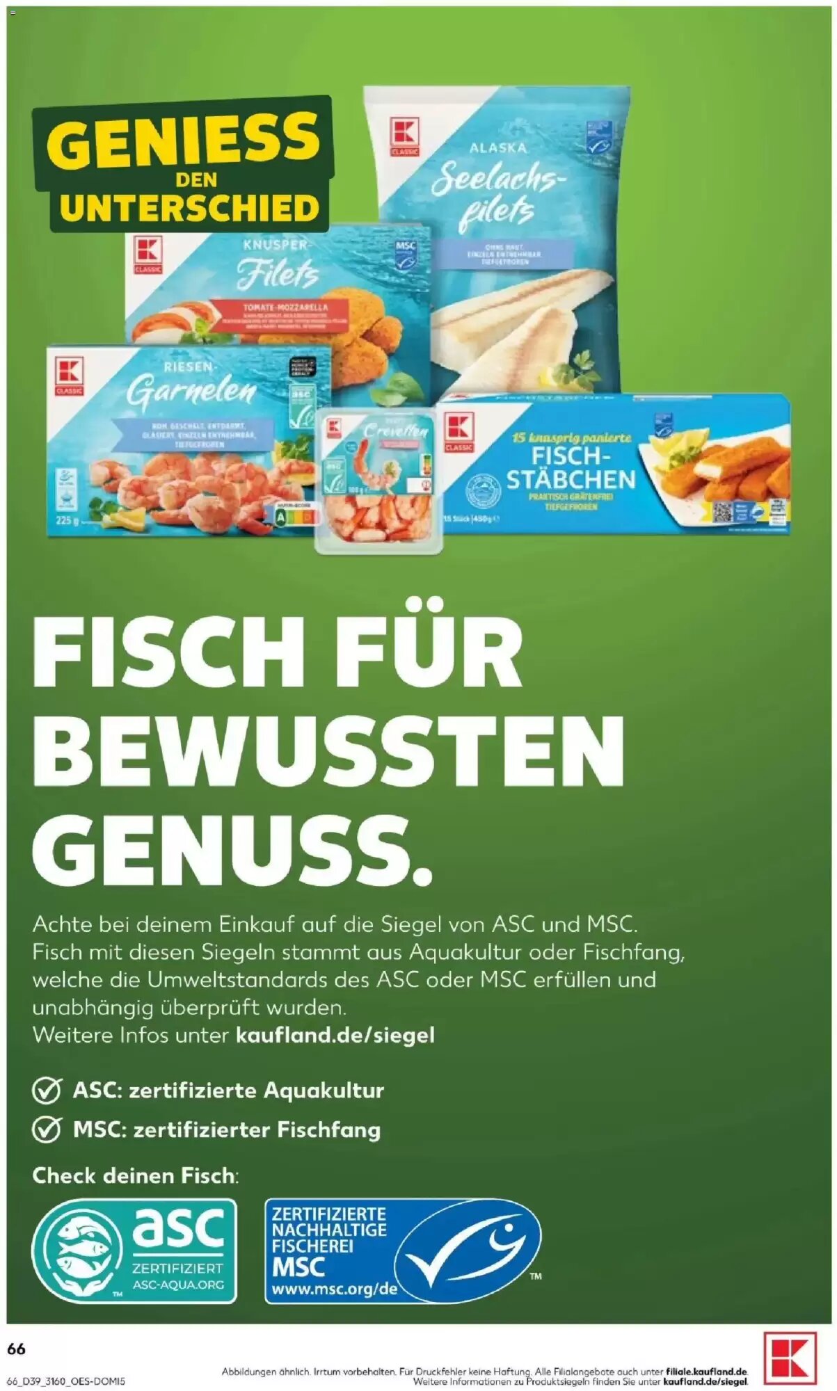 Kaufland Prospekt (ab 24.09.2026) zum Blättern - Seite 66