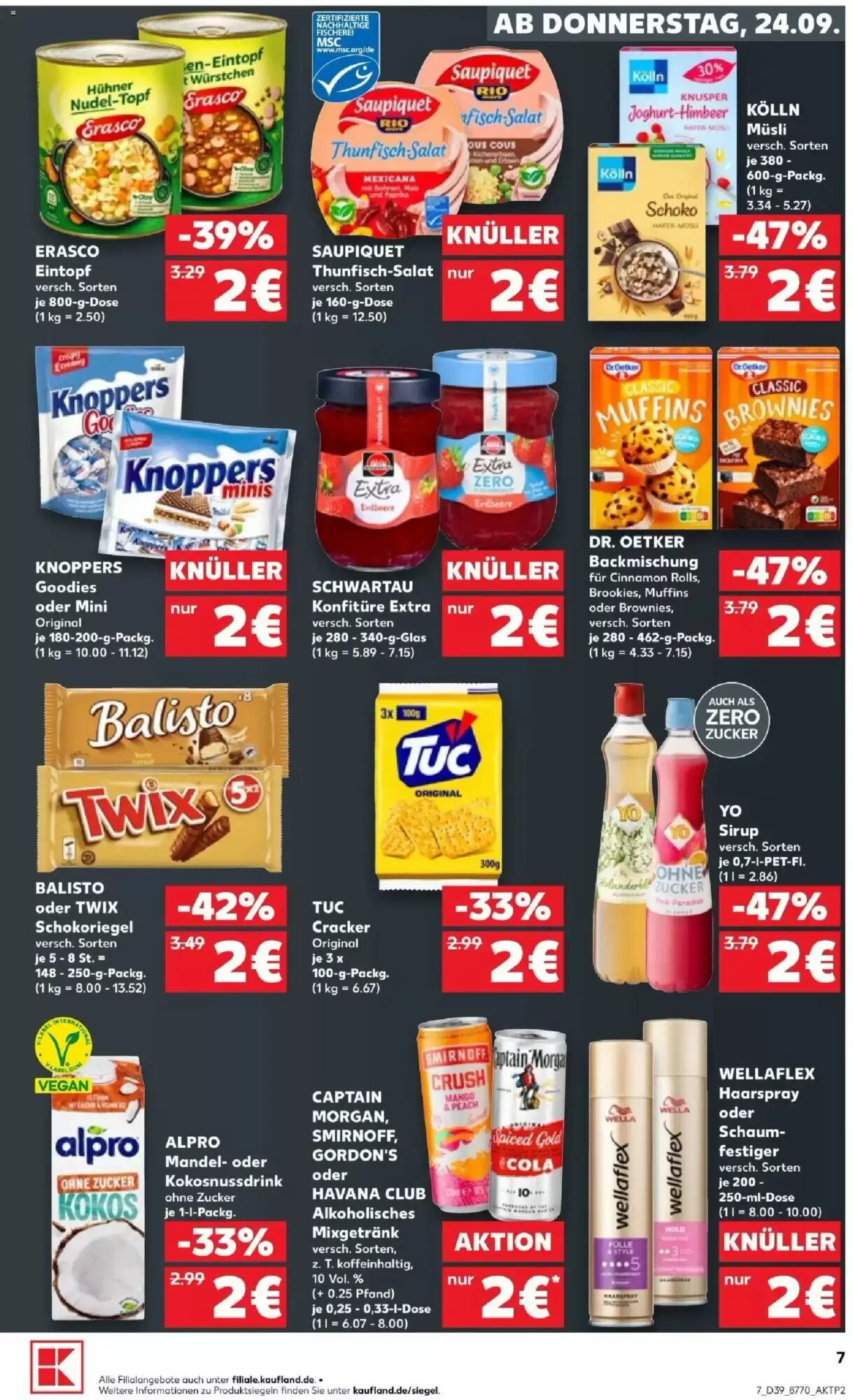 Kaufland Prospekt (ab 24.09.2026) zum Blättern - Seite 7