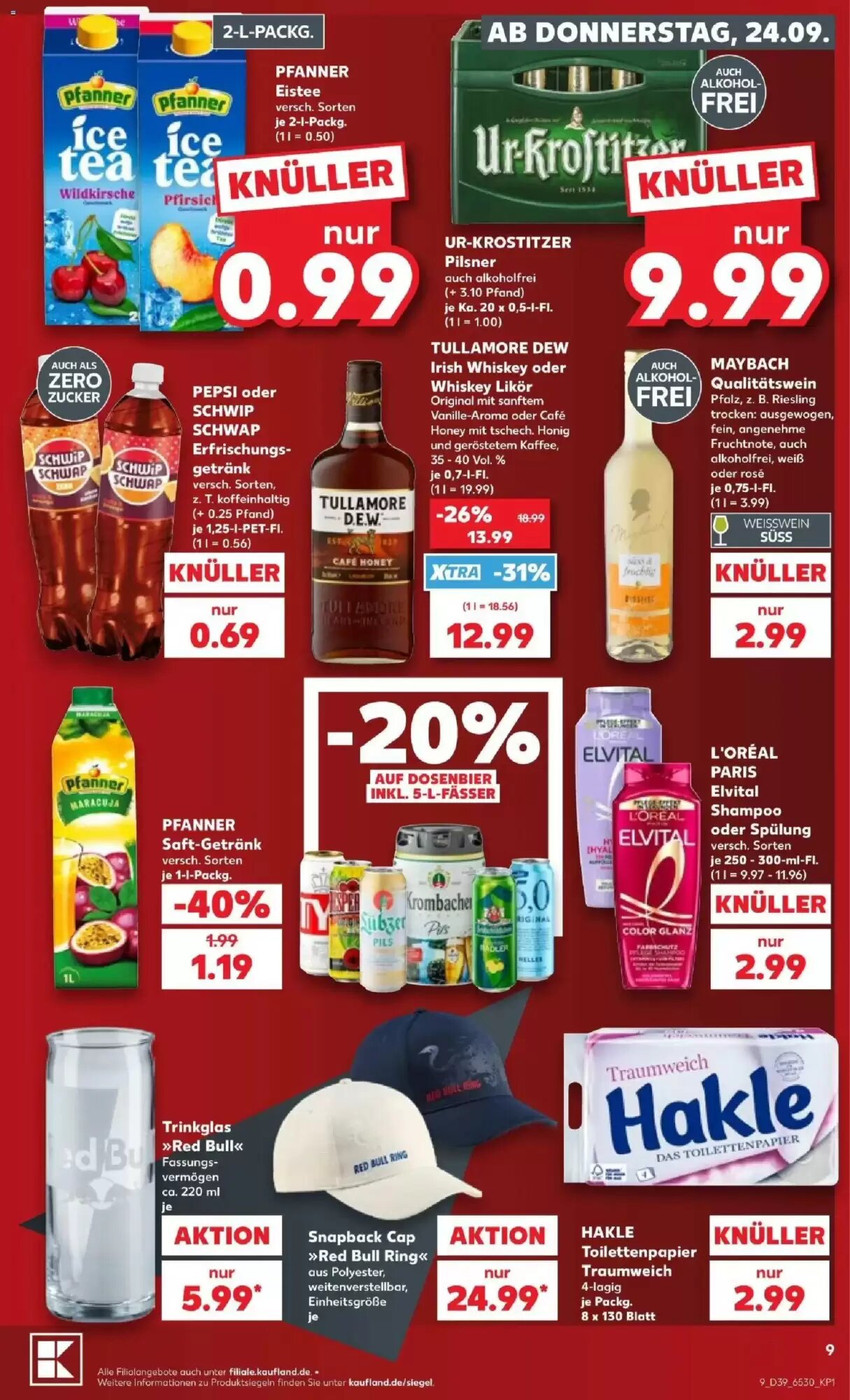 Kaufland Prospekt (ab 24.09.2026) zum Blättern - Seite 9