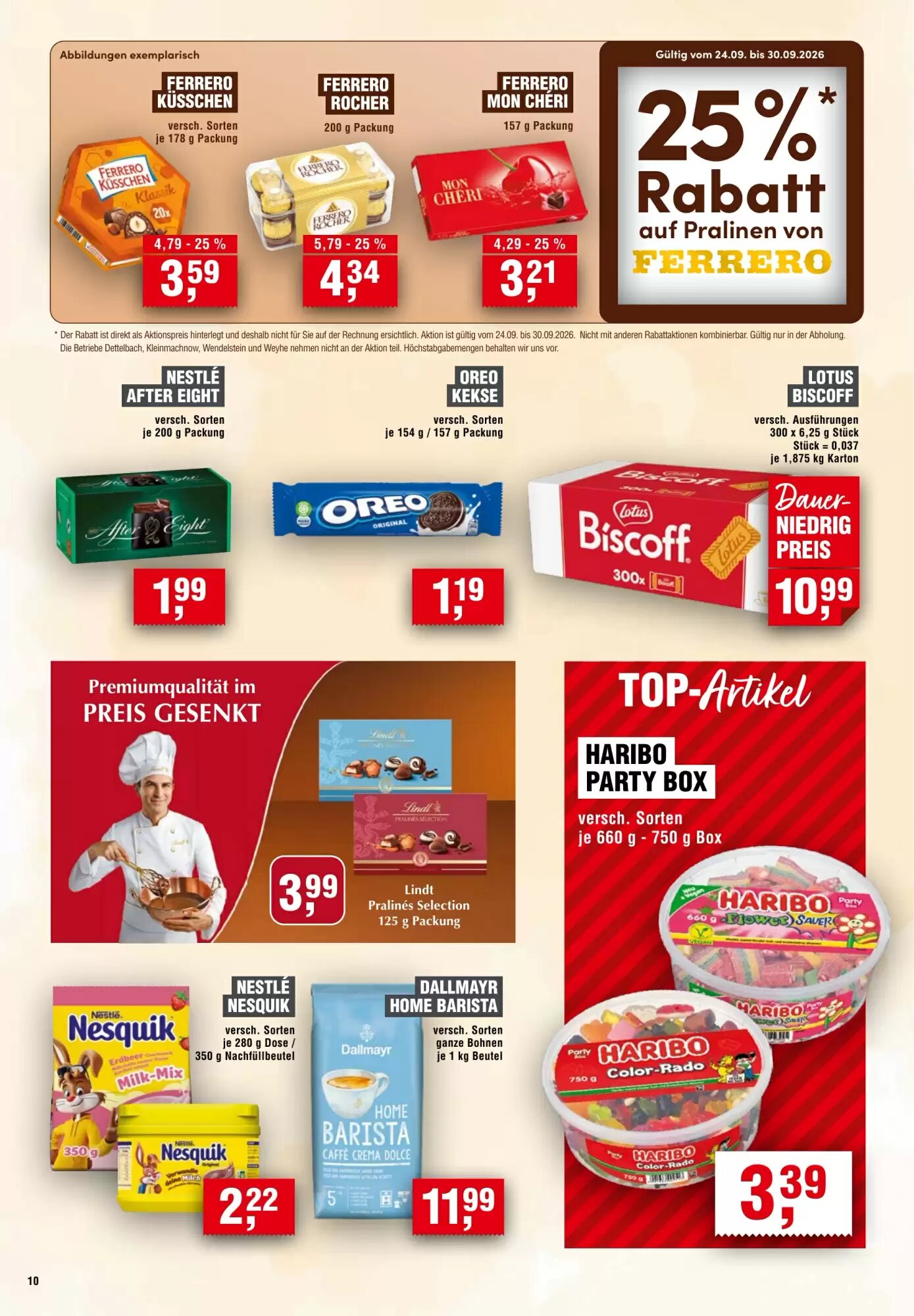 EDEKA Foodservice Prospekt (ab 24.09.2026) zum Blättern - Seite 10