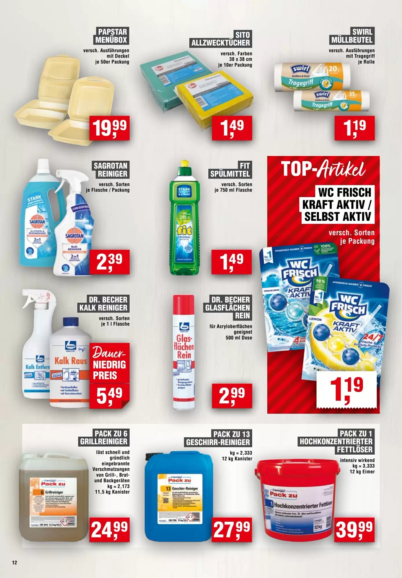 EDEKA Foodservice Prospekt (ab 24.09.2026) zum Blättern - Seite 12
