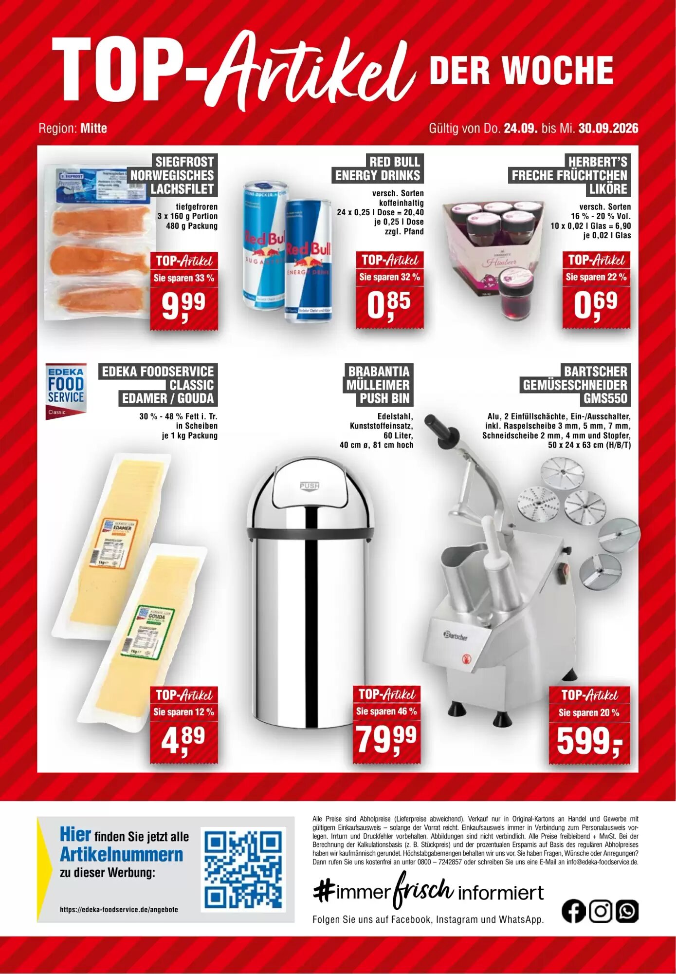 EDEKA Foodservice Prospekt (ab 24.09.2026) zum Blättern - Seite 14