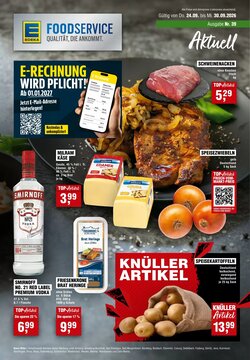 EDEKA Foodservice Prospekt (ab 24.09.2026) zum Blättern