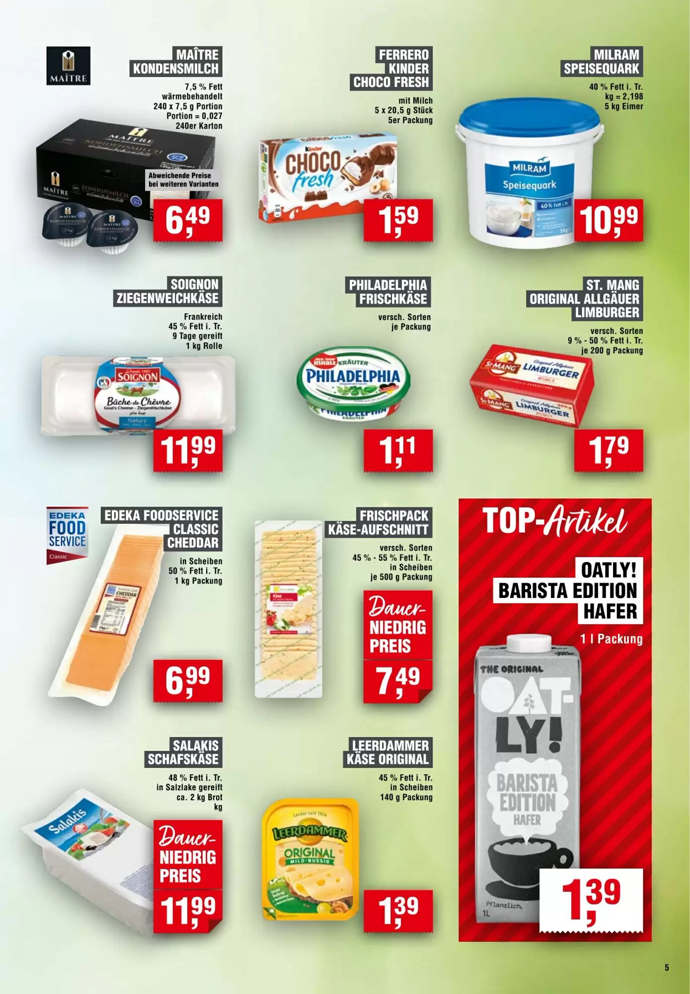 EDEKA Foodservice Prospekt (ab 24.09.2026) zum Blättern - Seite 5