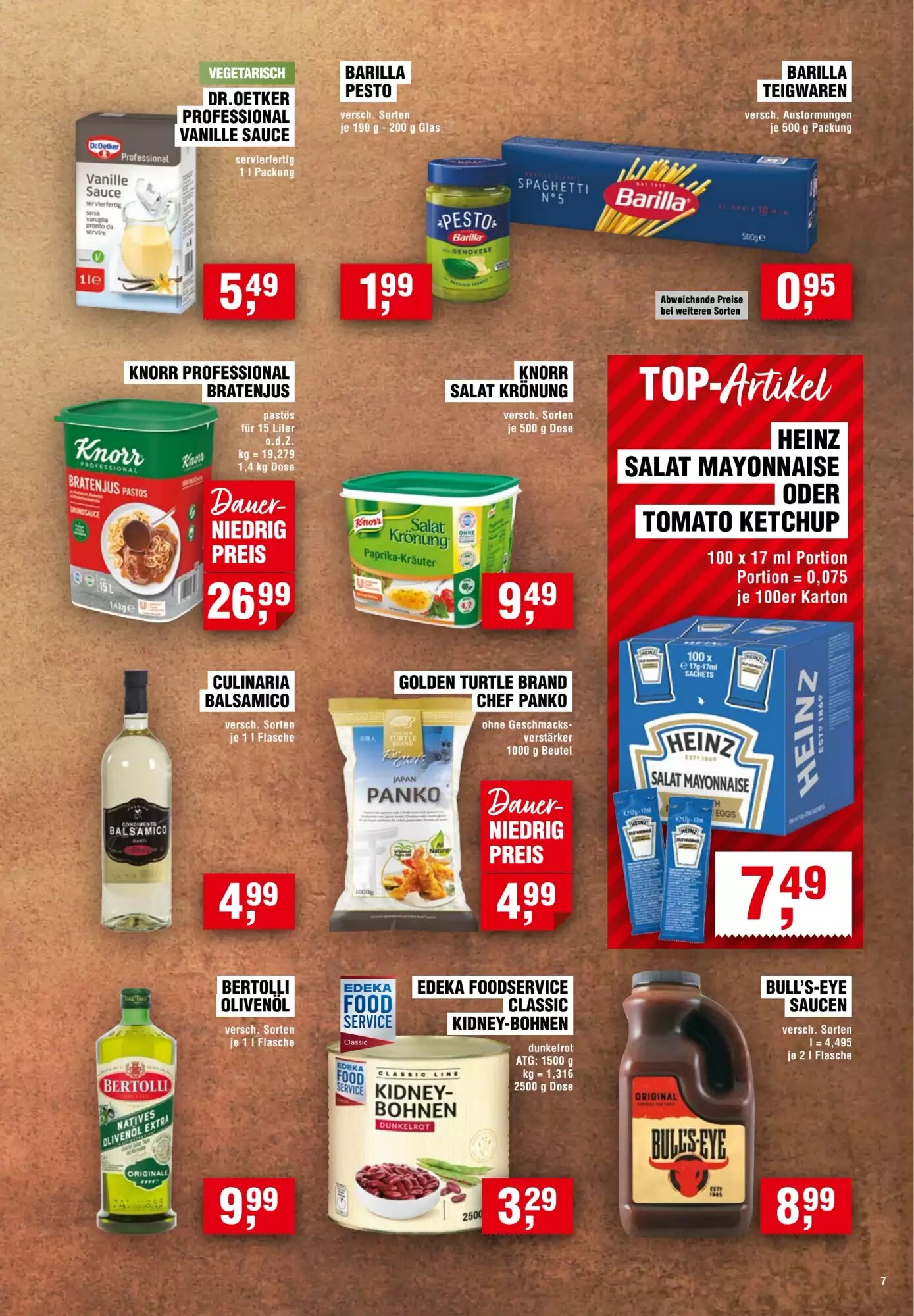 EDEKA Foodservice Prospekt (ab 24.09.2026) zum Blättern - Seite 7