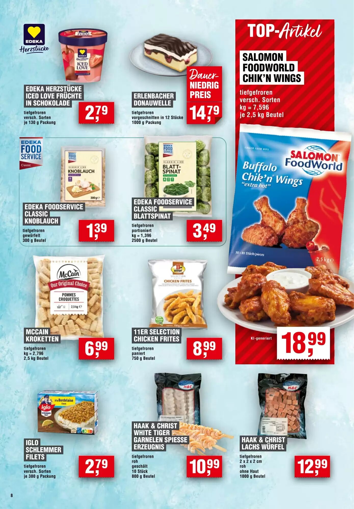EDEKA Foodservice Prospekt (ab 24.09.2026) zum Blättern - Seite 8