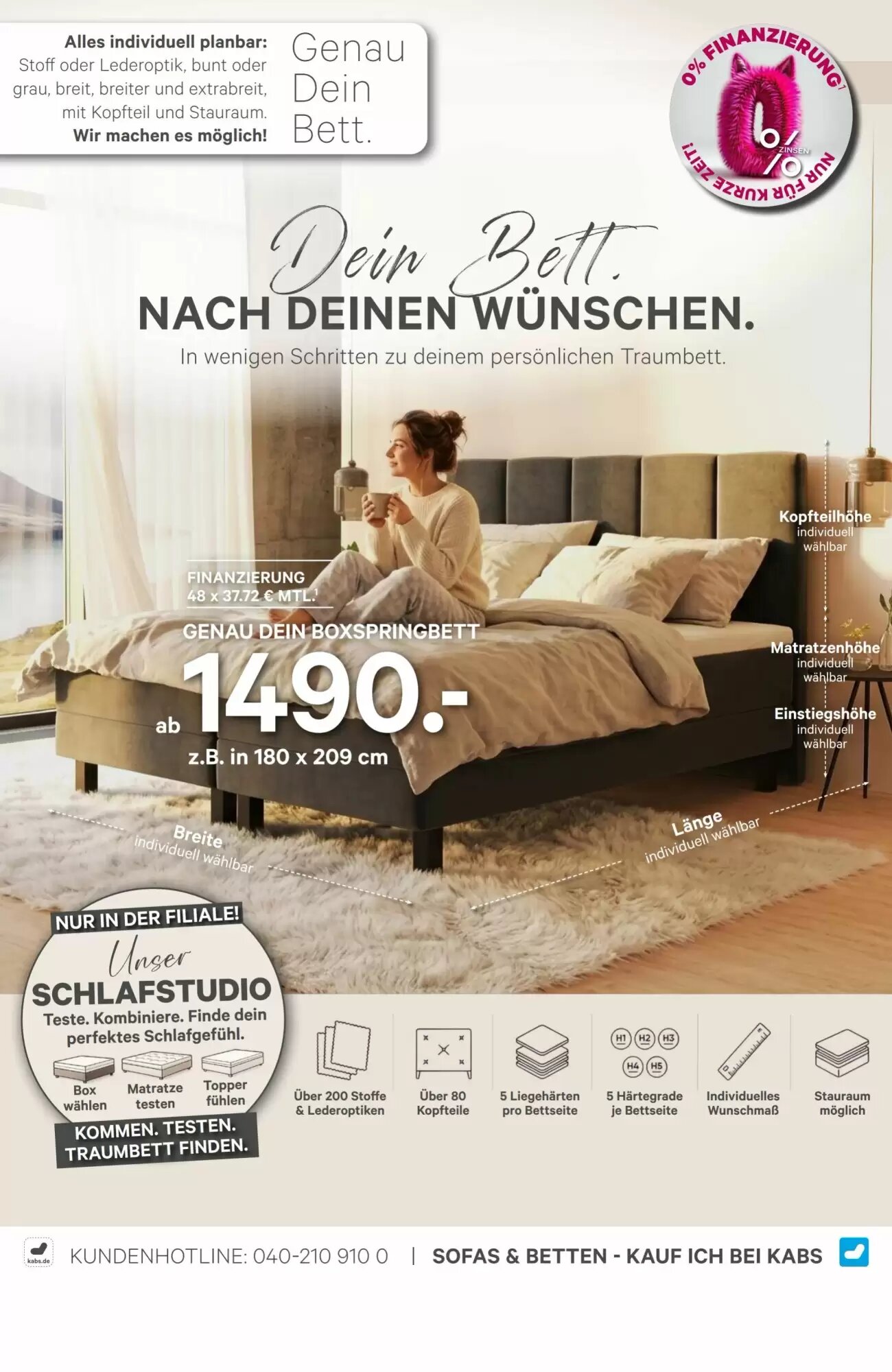 Kabs Polsterwelt Prospekt (ab 24.09.2026) zum Blättern - Seite 32