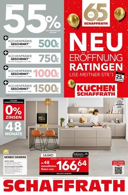 Schaffrath Prospekt (ab 25.09.2026) zum Blättern