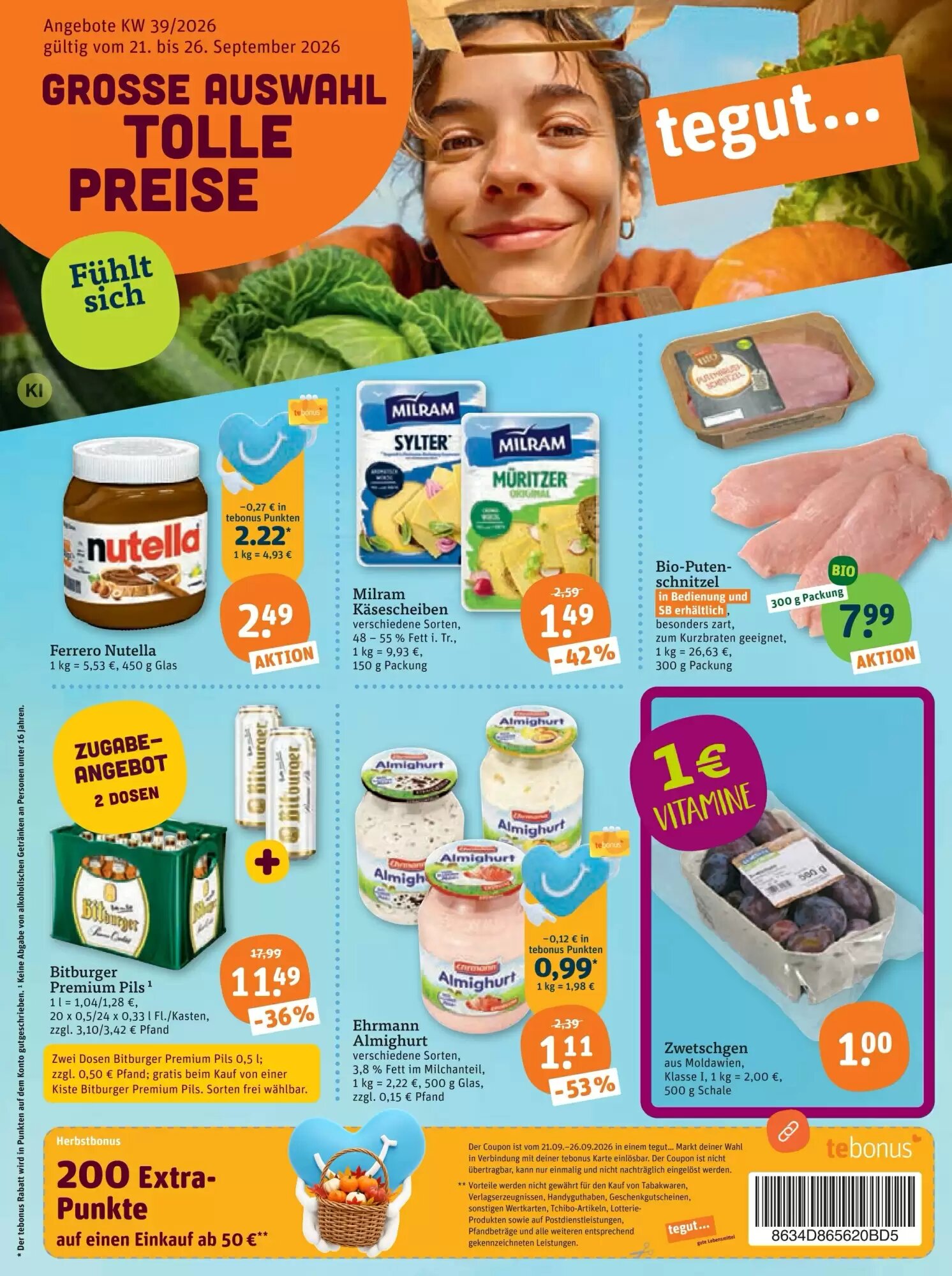 tegut Prospekt (ab 25.09.2026) zum Blättern - Seite 3