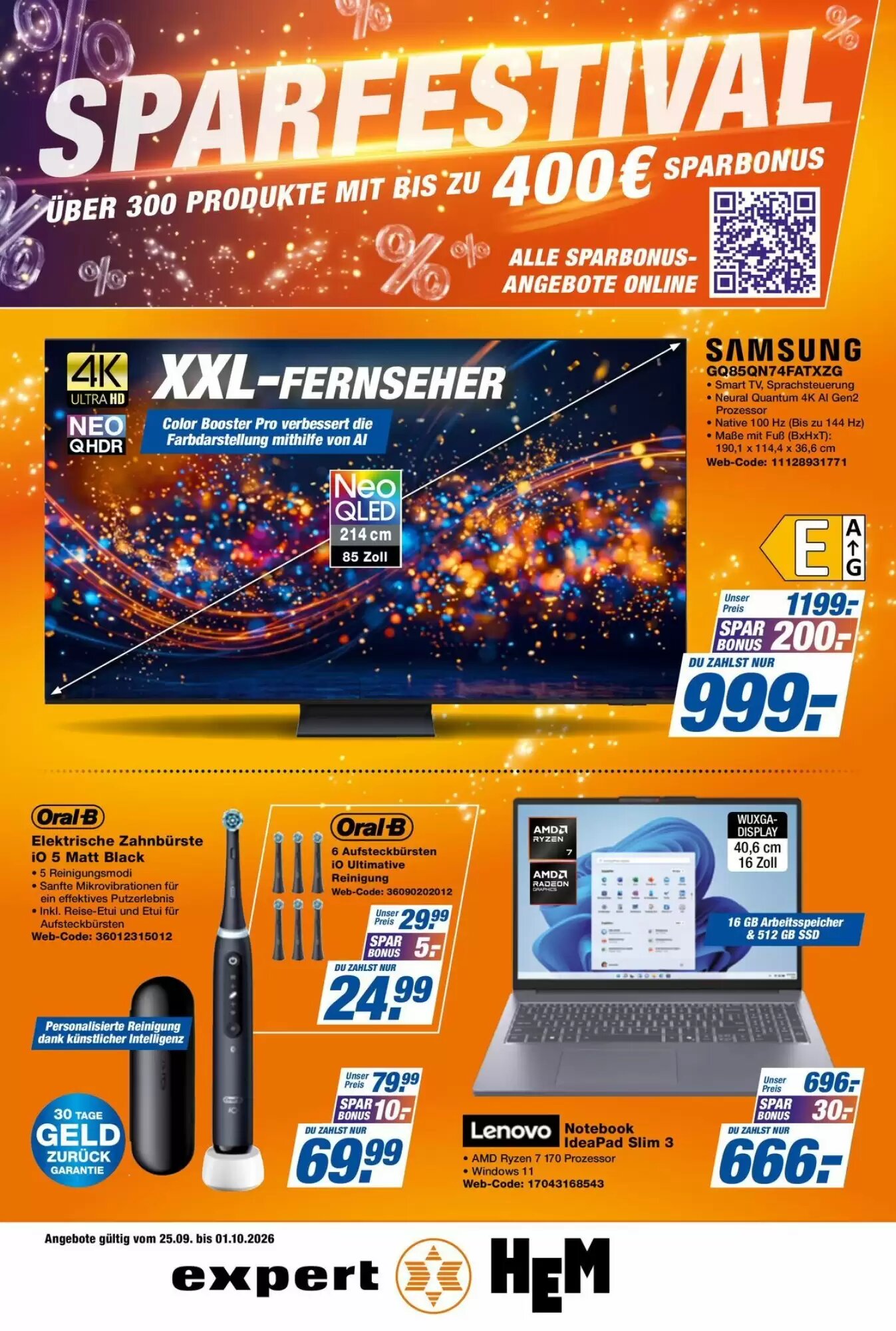 HEM Expert Prospekt (ab 25.09.2026) zum Blättern - Seite 1