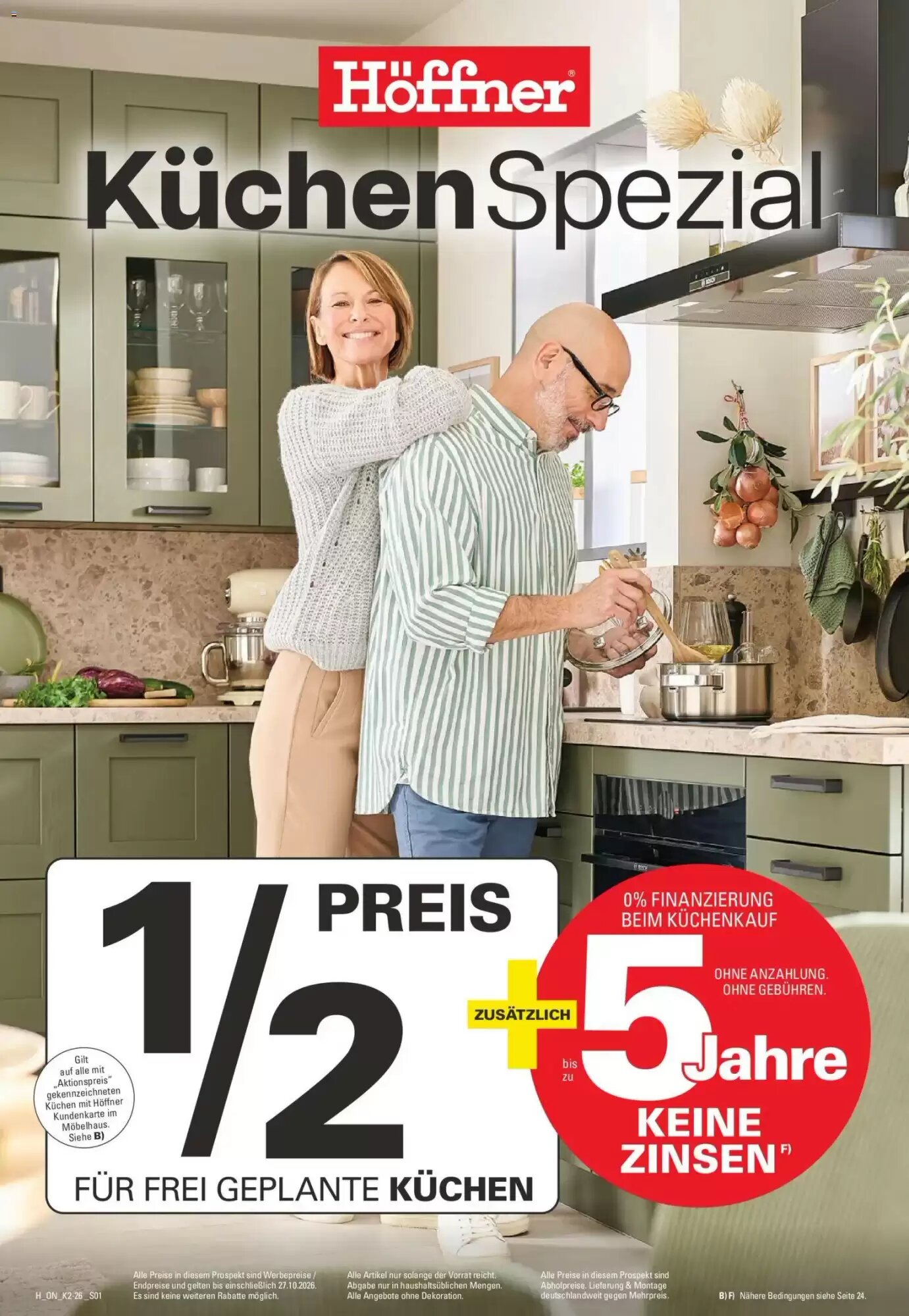 Höffner Prospekt (ab 25.09.2026) zum Blättern - Seite 1