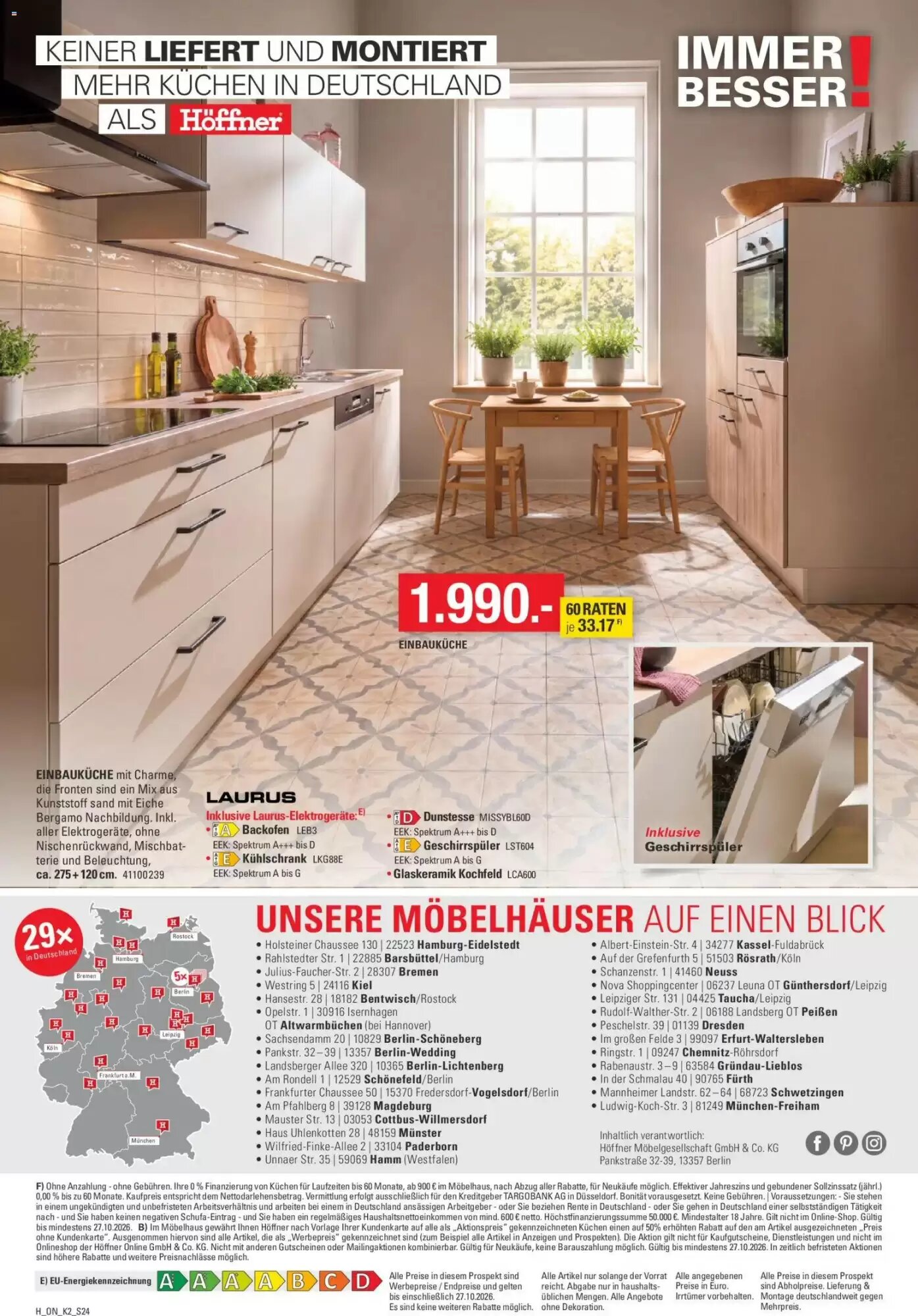 Höffner Prospekt (ab 25.09.2026) zum Blättern - Seite 24