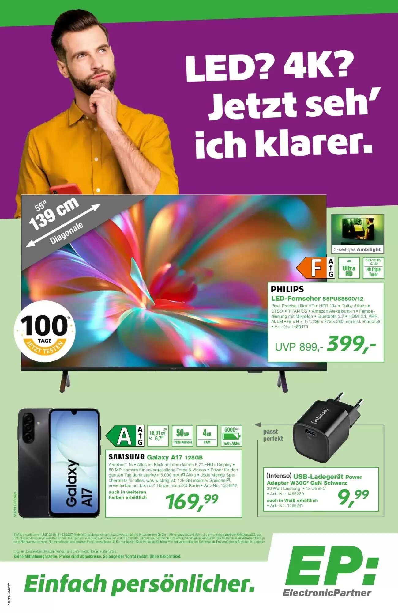 EP Prospekt (ab 25.09.2026) zum Blättern - Seite 1