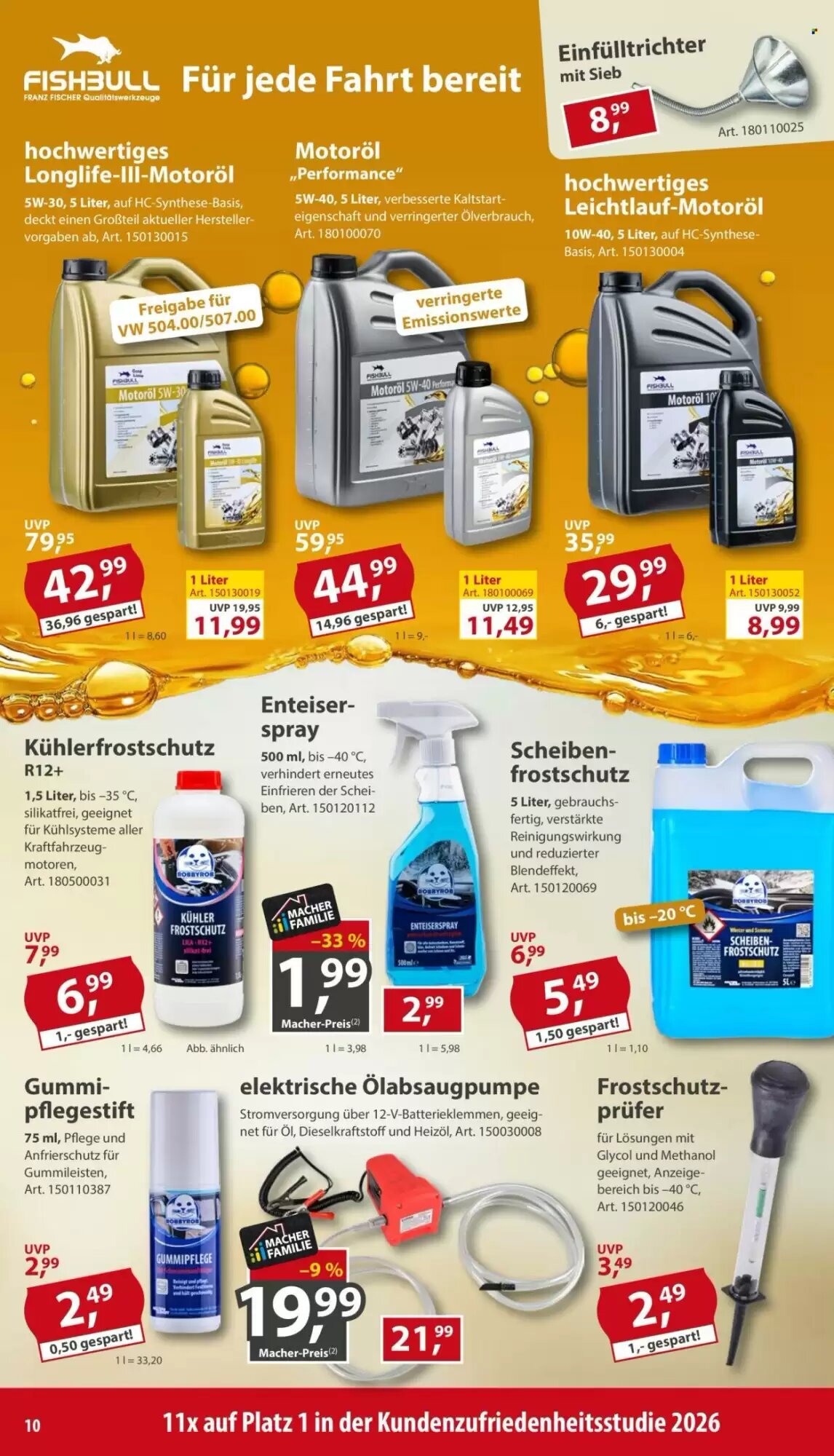 Sonderpreis Baumarkt Prospekt (ab 26.09.2026) zum Blättern - Seite 10