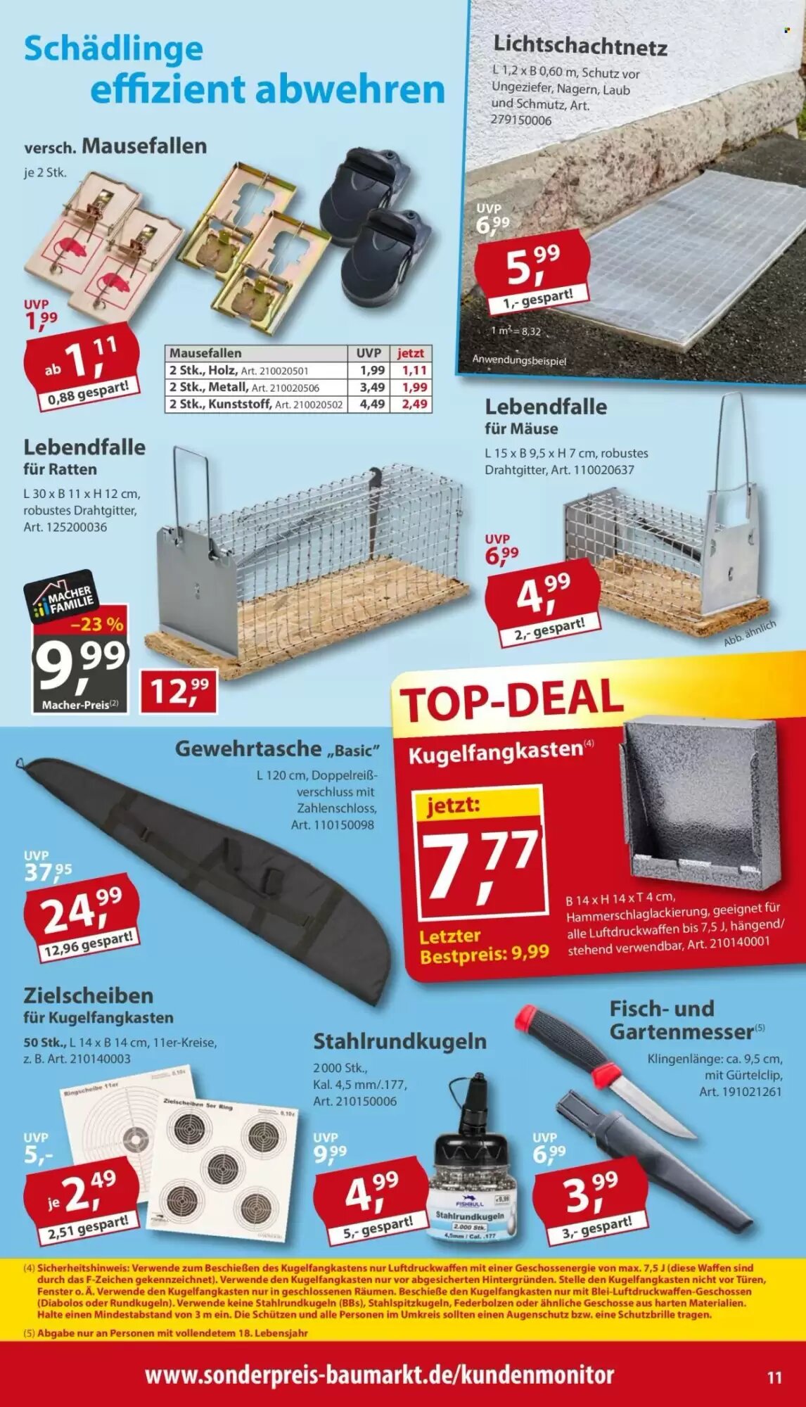 Sonderpreis Baumarkt Prospekt (ab 26.09.2026) zum Blättern - Seite 11
