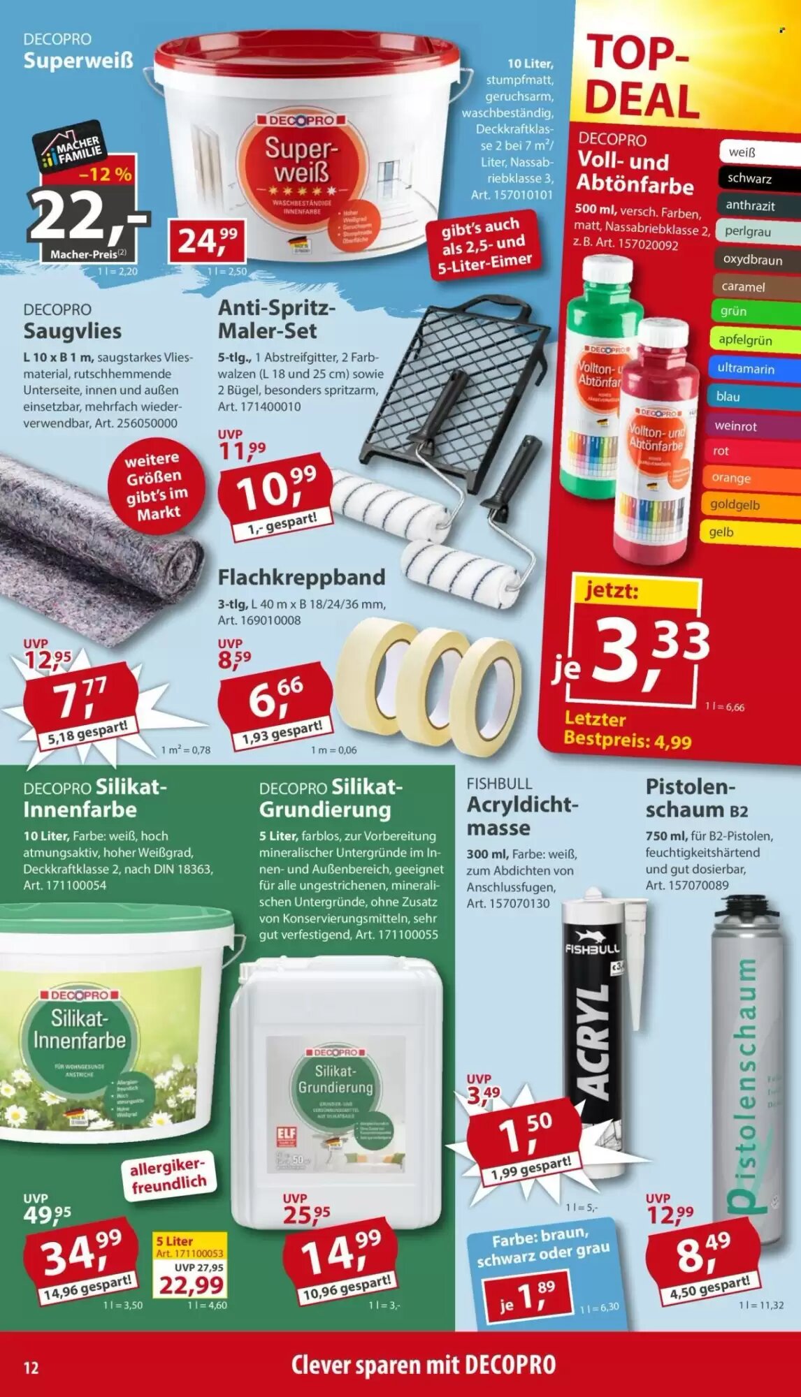 Sonderpreis Baumarkt Prospekt (ab 26.09.2026) zum Blättern - Seite 12