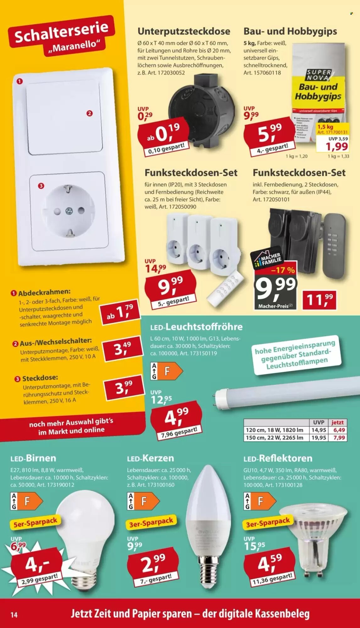 Sonderpreis Baumarkt Prospekt (ab 26.09.2026) zum Blättern - Seite 14