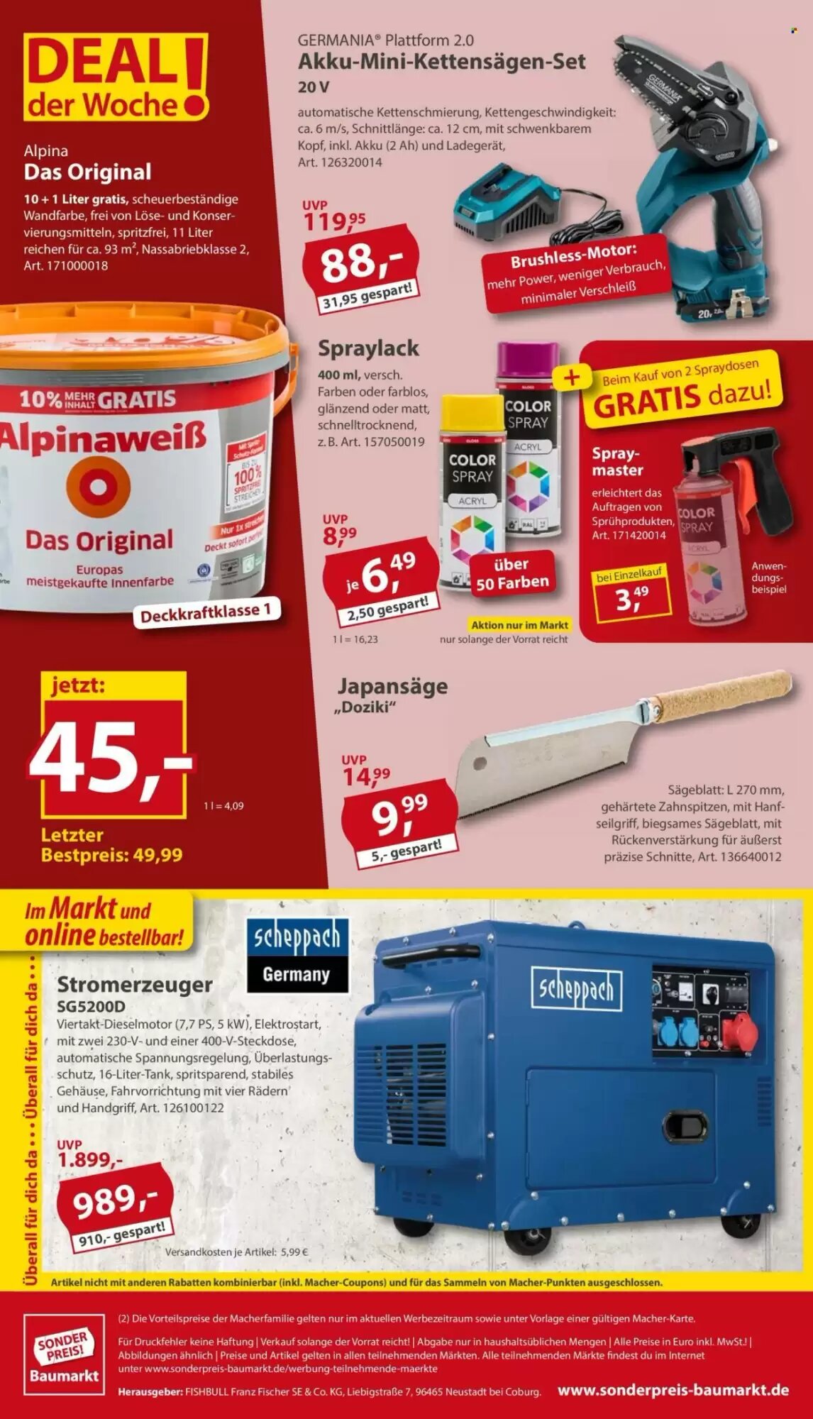 Sonderpreis Baumarkt Prospekt (ab 26.09.2026) zum Blättern - Seite 16