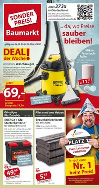 Sonderpreis Baumarkt Prospekt (ab 26.09.2026) zum Blättern