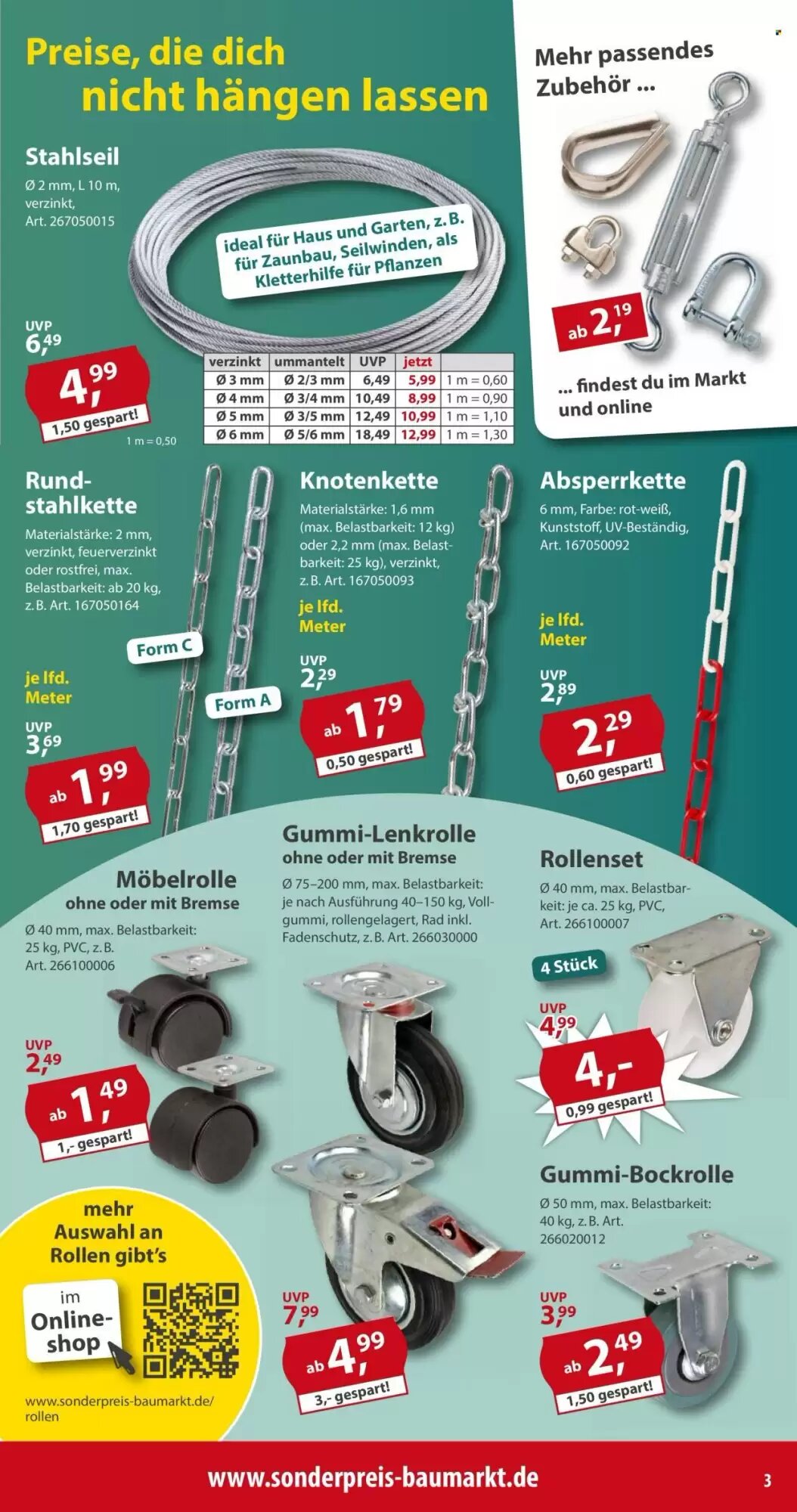 Sonderpreis Baumarkt Prospekt (ab 26.09.2026) zum Blättern - Seite 3