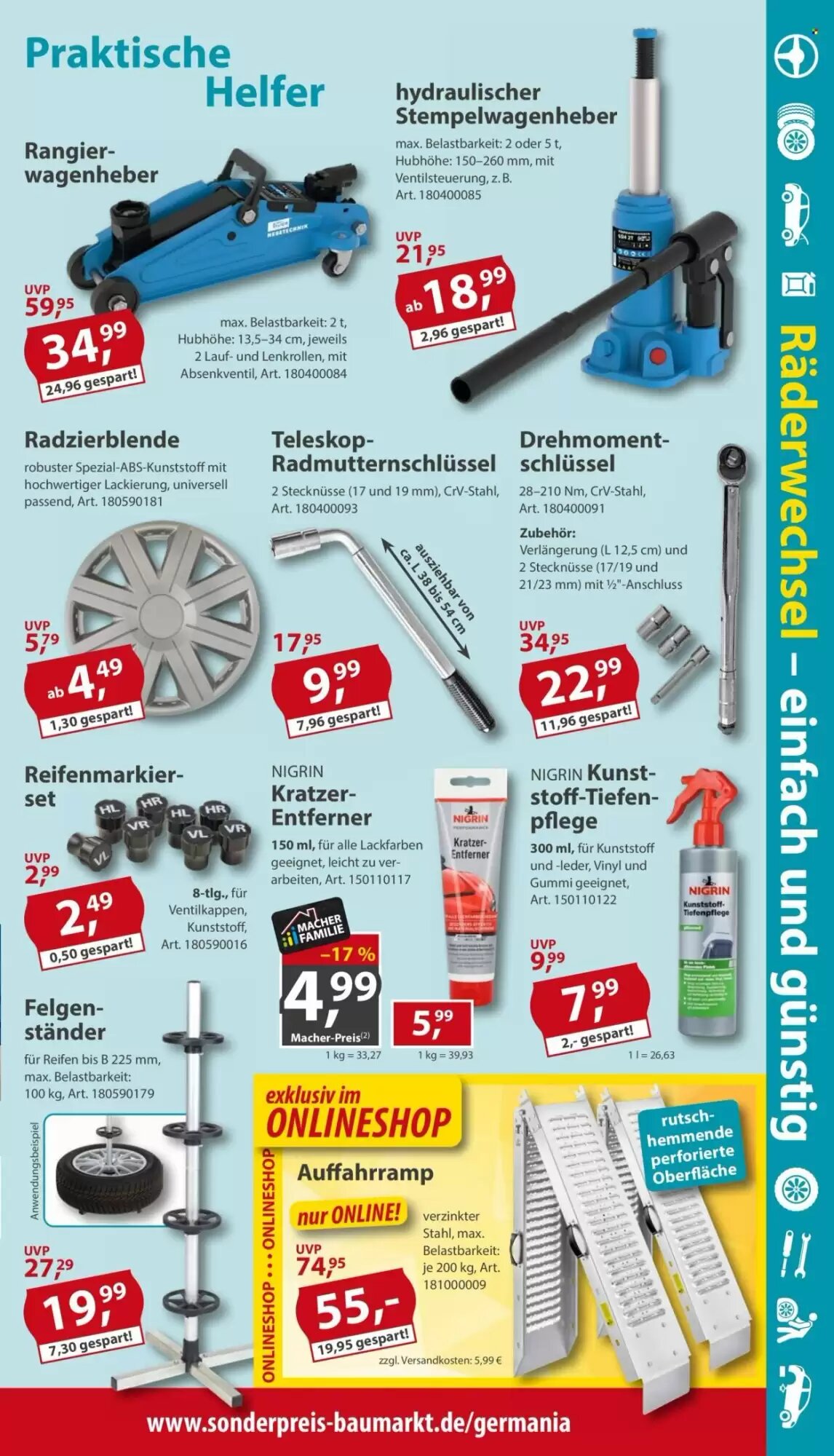 Sonderpreis Baumarkt Prospekt (ab 26.09.2026) zum Blättern - Seite 9