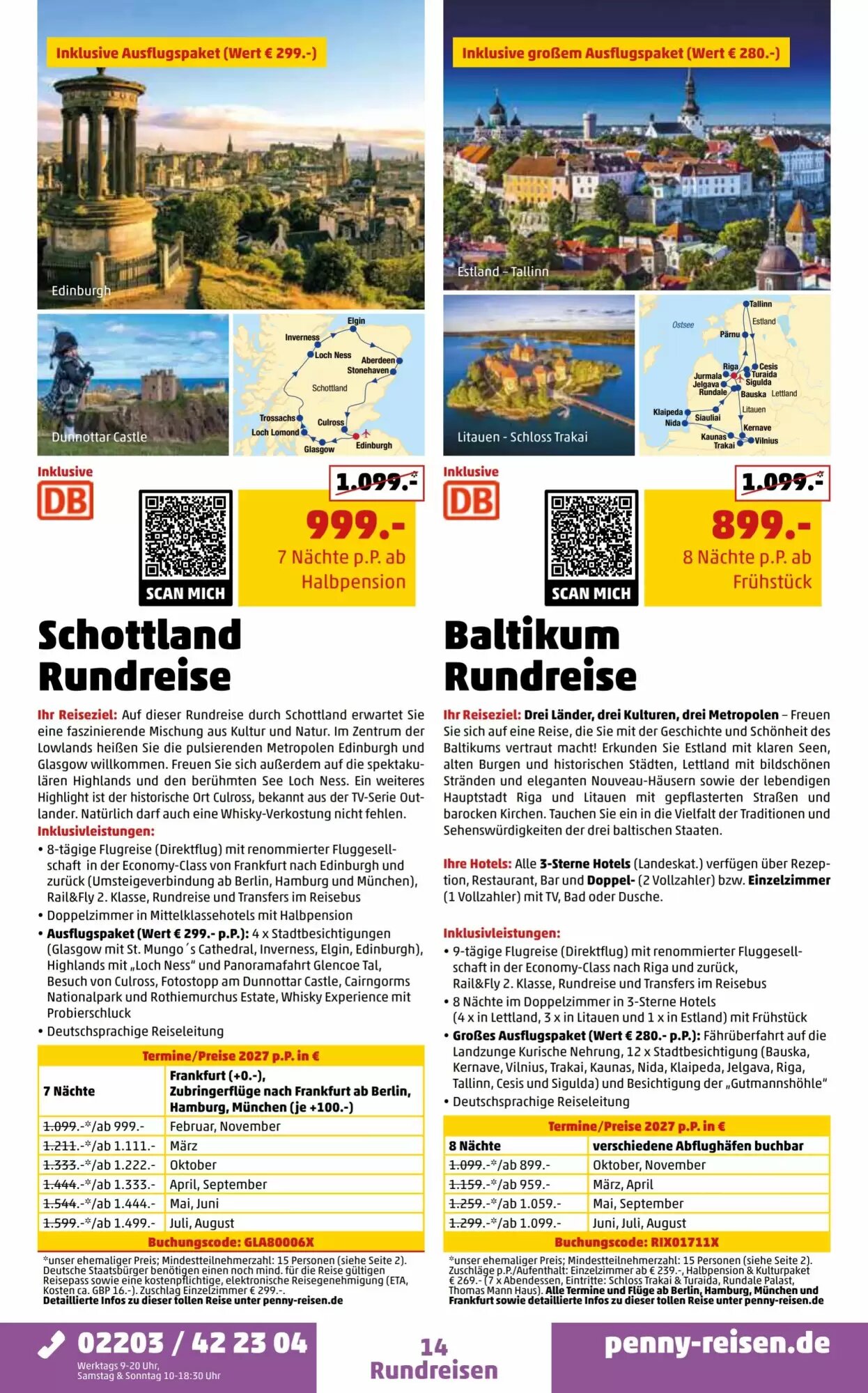 Penny Reisen Prospekt (ab 26.09.2026) zum Blättern - Seite 14