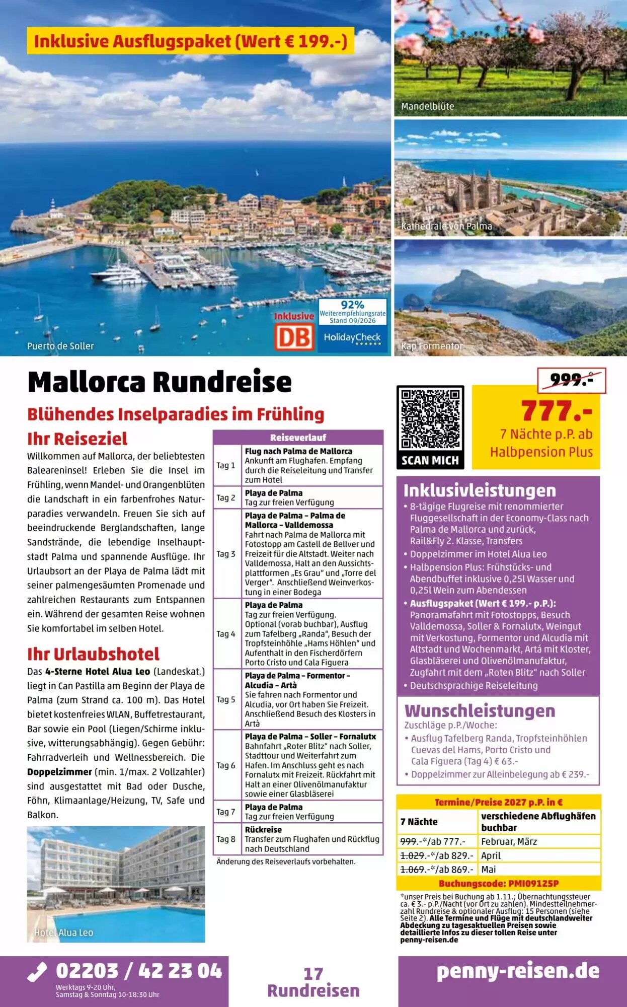 Penny Reisen Prospekt (ab 26.09.2026) zum Blättern - Seite 17