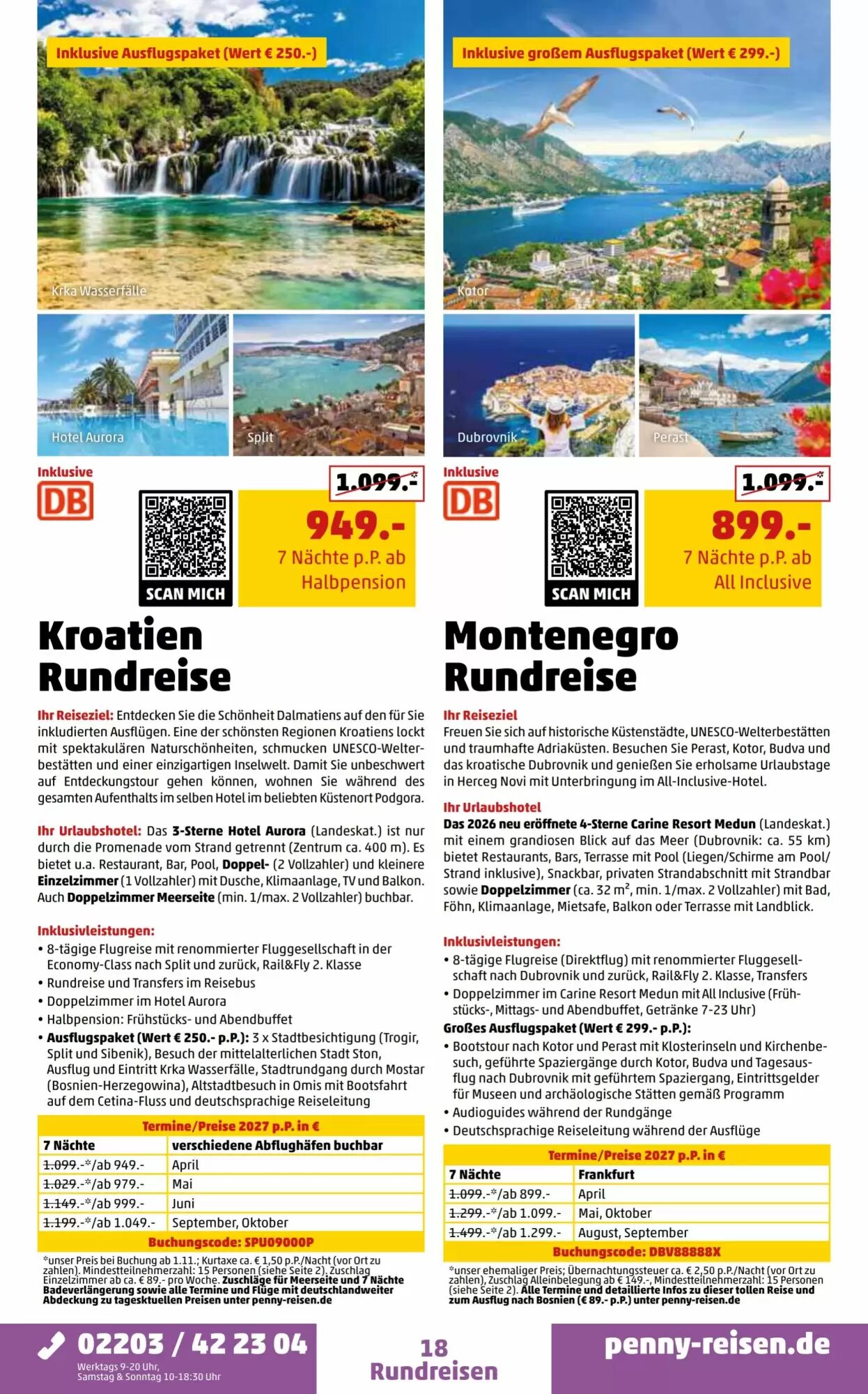 Penny Reisen Prospekt (ab 26.09.2026) zum Blättern - Seite 18