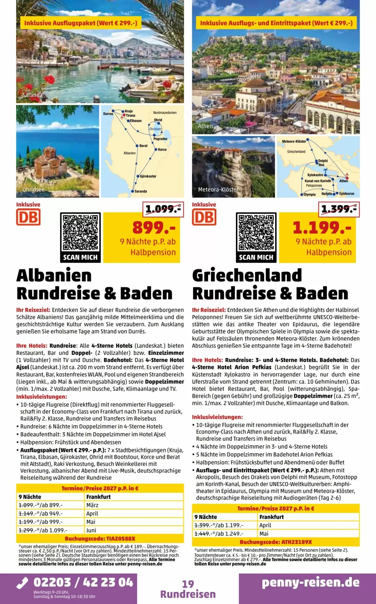 Penny Reisen Prospekt (ab 26.09.2026) zum Blättern - Seite 19