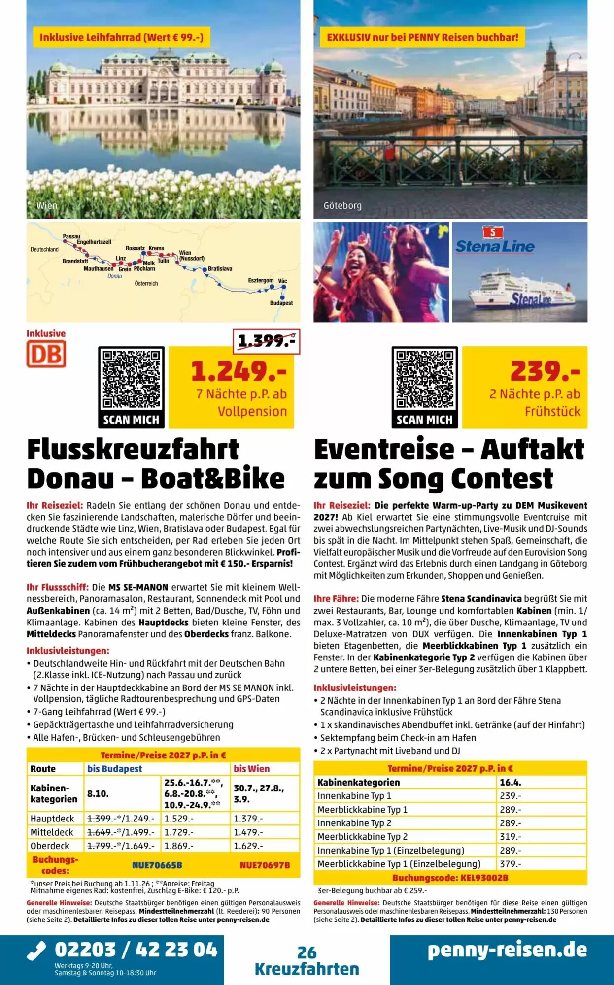 Penny Reisen Prospekt (ab 26.09.2026) zum Blättern - Seite 26