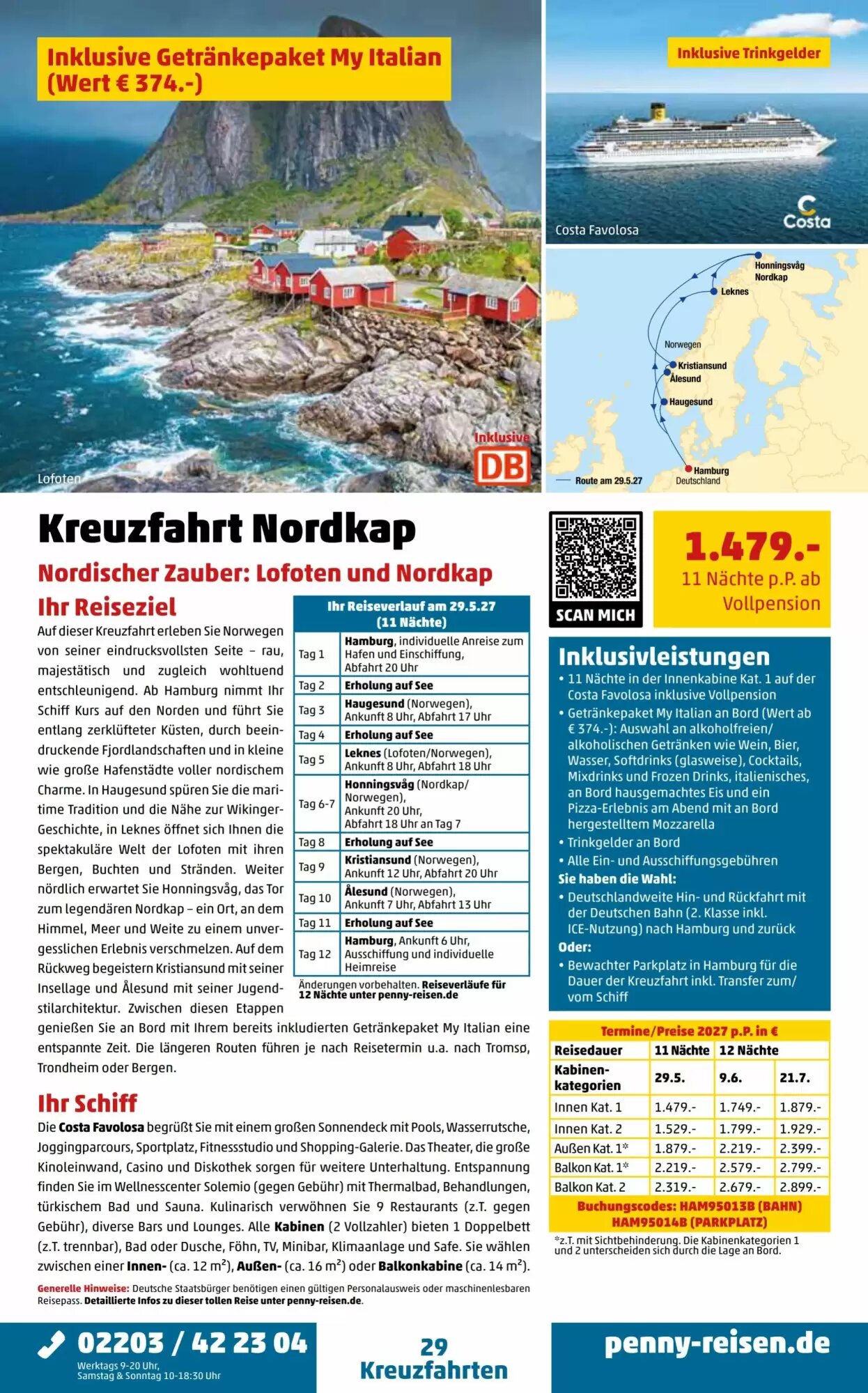 Penny Reisen Prospekt (ab 26.09.2026) zum Blättern - Seite 29