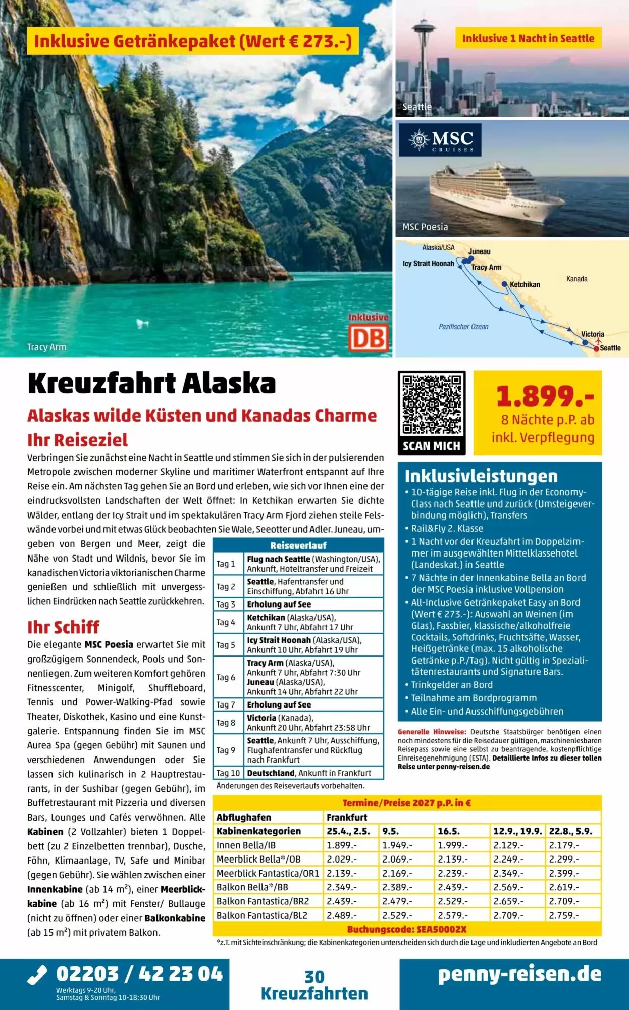 Penny Reisen Prospekt (ab 26.09.2026) zum Blättern - Seite 30