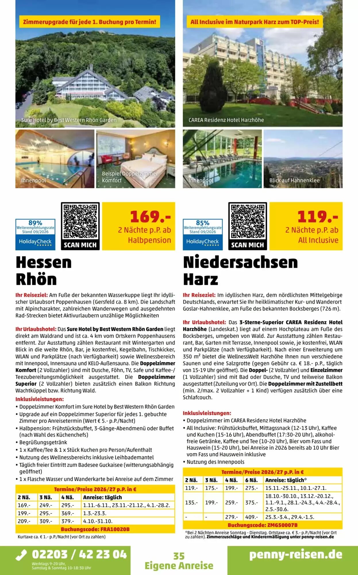 Penny Reisen Prospekt (ab 26.09.2026) zum Blättern - Seite 35