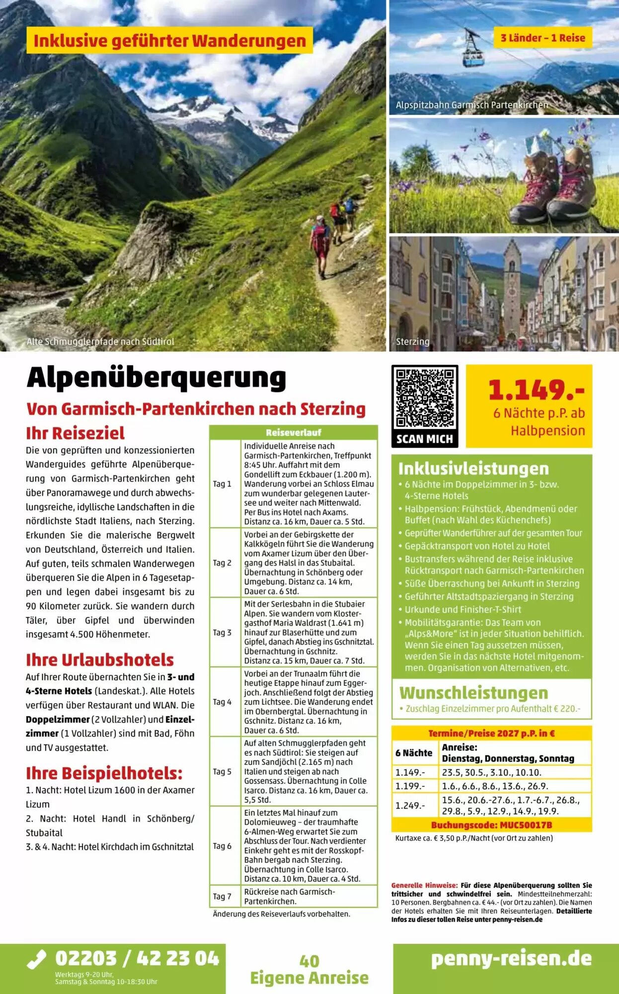 Penny Reisen Prospekt (ab 26.09.2026) zum Blättern - Seite 40