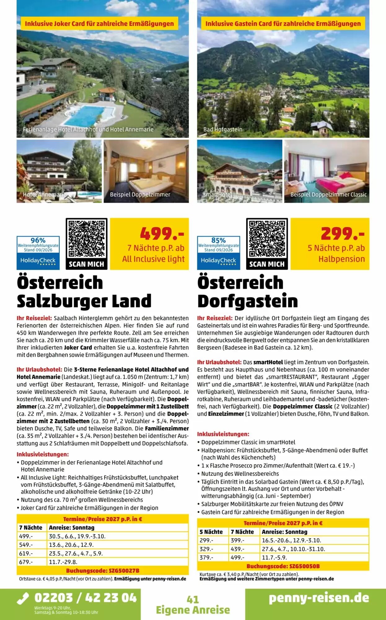 Penny Reisen Prospekt (ab 26.09.2026) zum Blättern - Seite 41