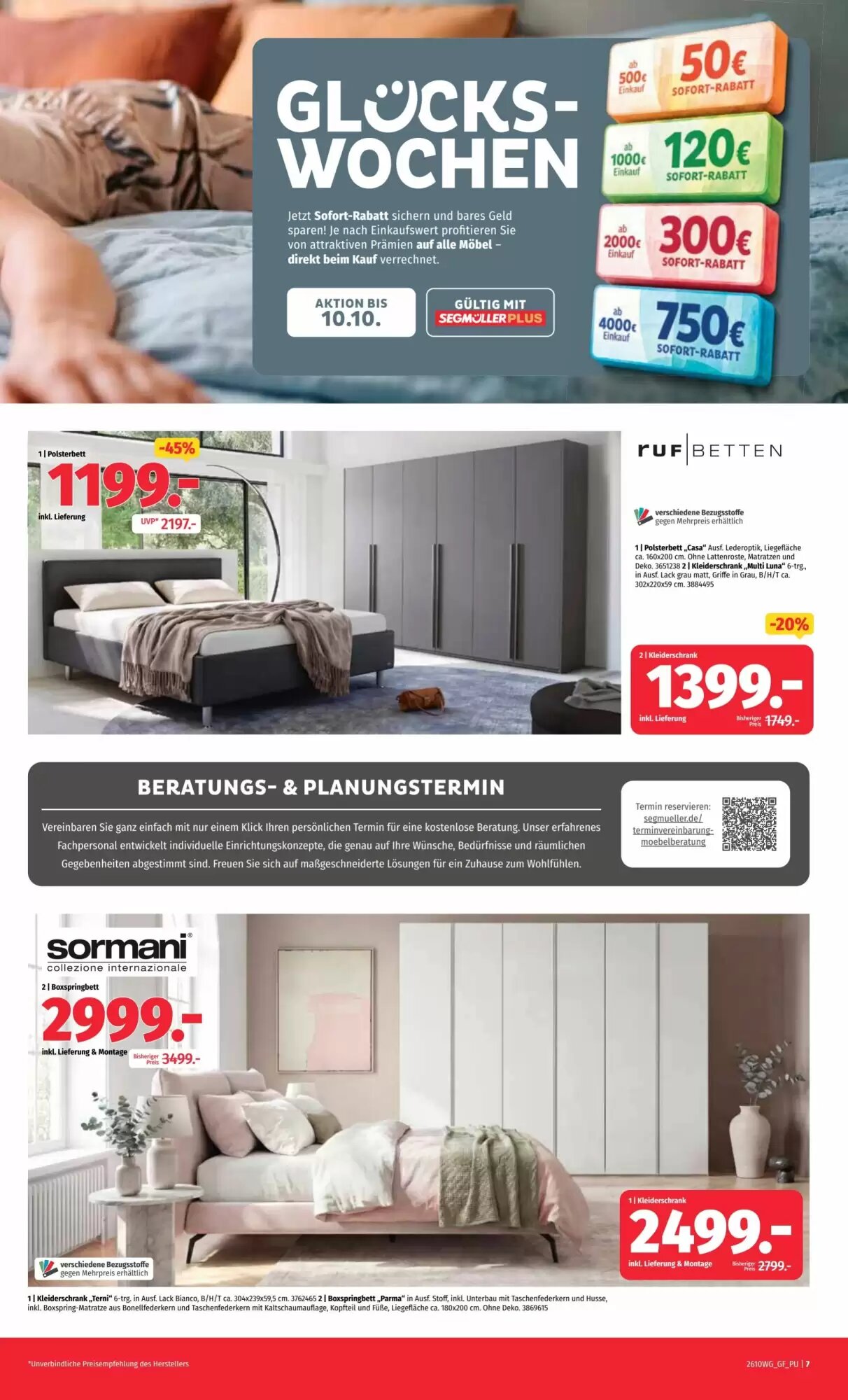 Segmüller Prospekt (ab 26.09.2026) zum Blättern - Seite 7