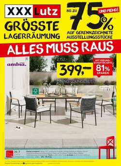 XXXLutz Prospekt (ab 26.09.2026) zum Blättern