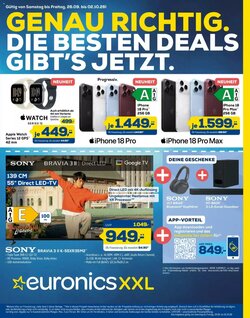 Euronics Prospekt (ab 26.09.2026) zum Blättern