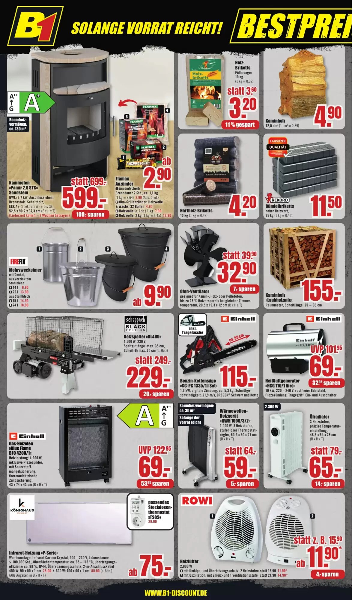 B1 Discount Baumarkt Prospekt (ab 27.09.2026) zum Blättern - Seite 4