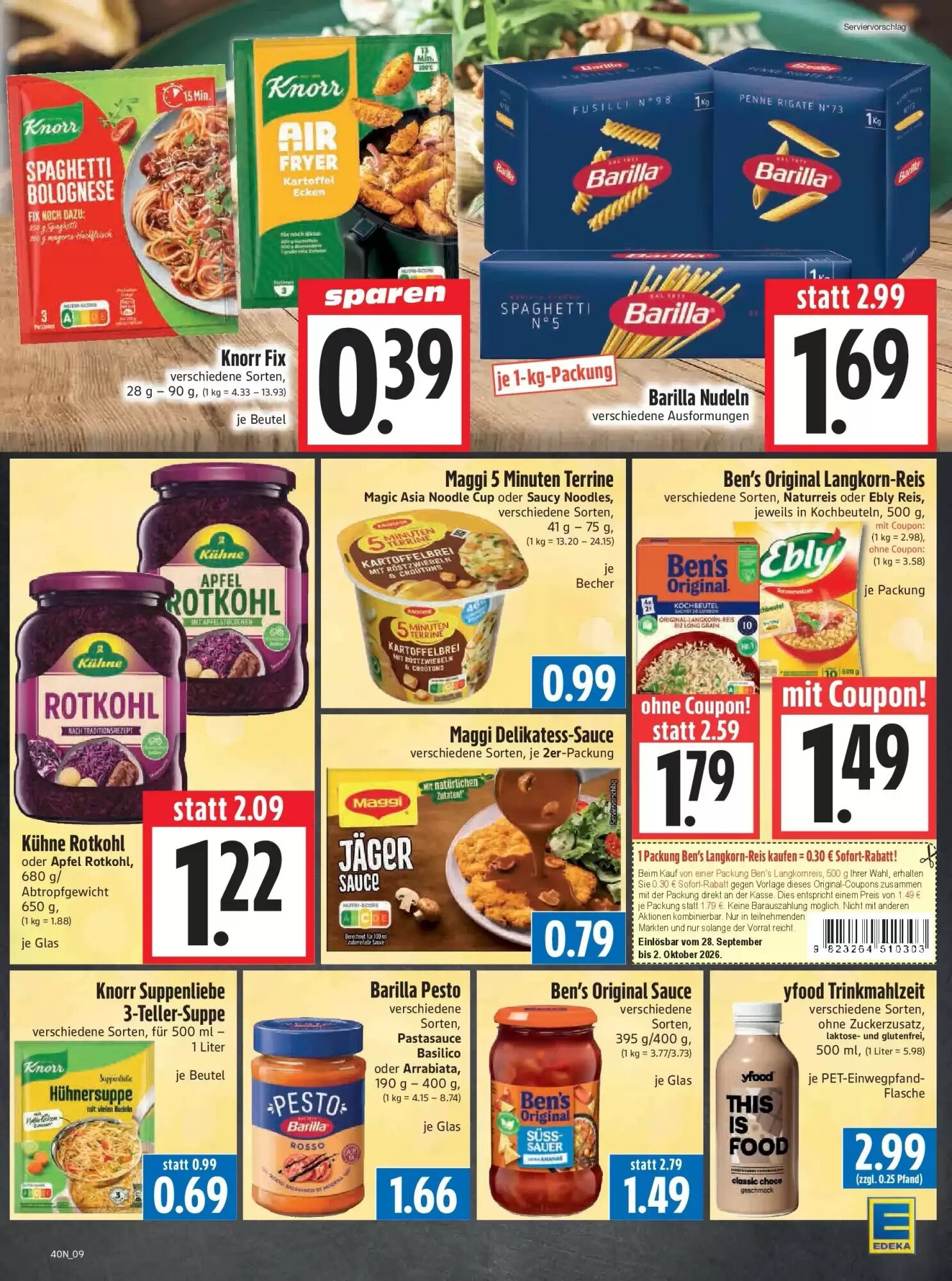 EDEKA Hahner Prospekt (ab 27.09.2026) zum Blättern - Seite 11