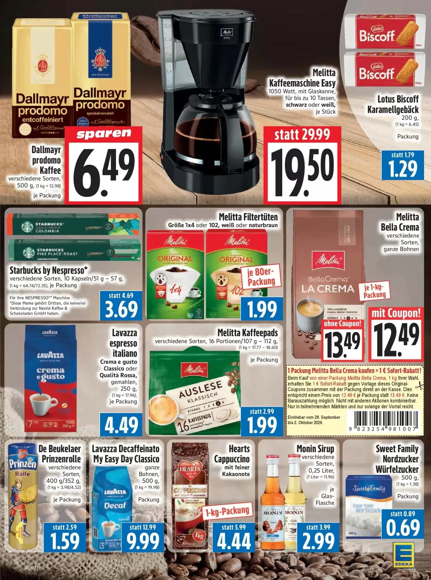 EDEKA Hahner Prospekt (ab 27.09.2026) zum Blättern - Seite 13