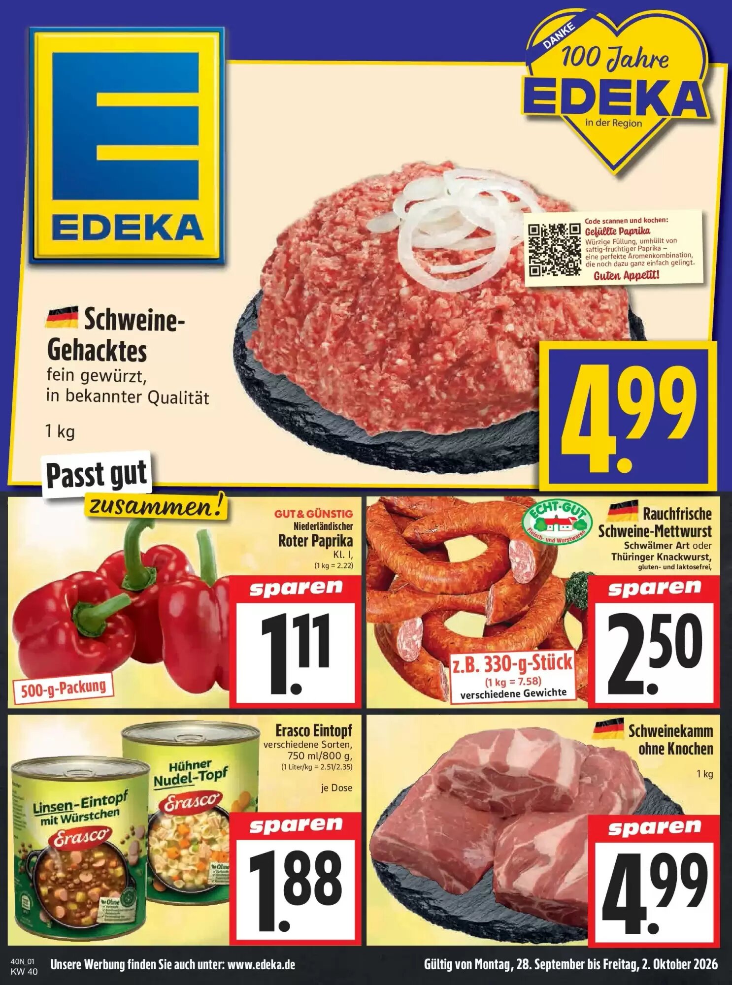 EDEKA Hahner Prospekt (ab 27.09.2026) zum Blättern - Seite 3