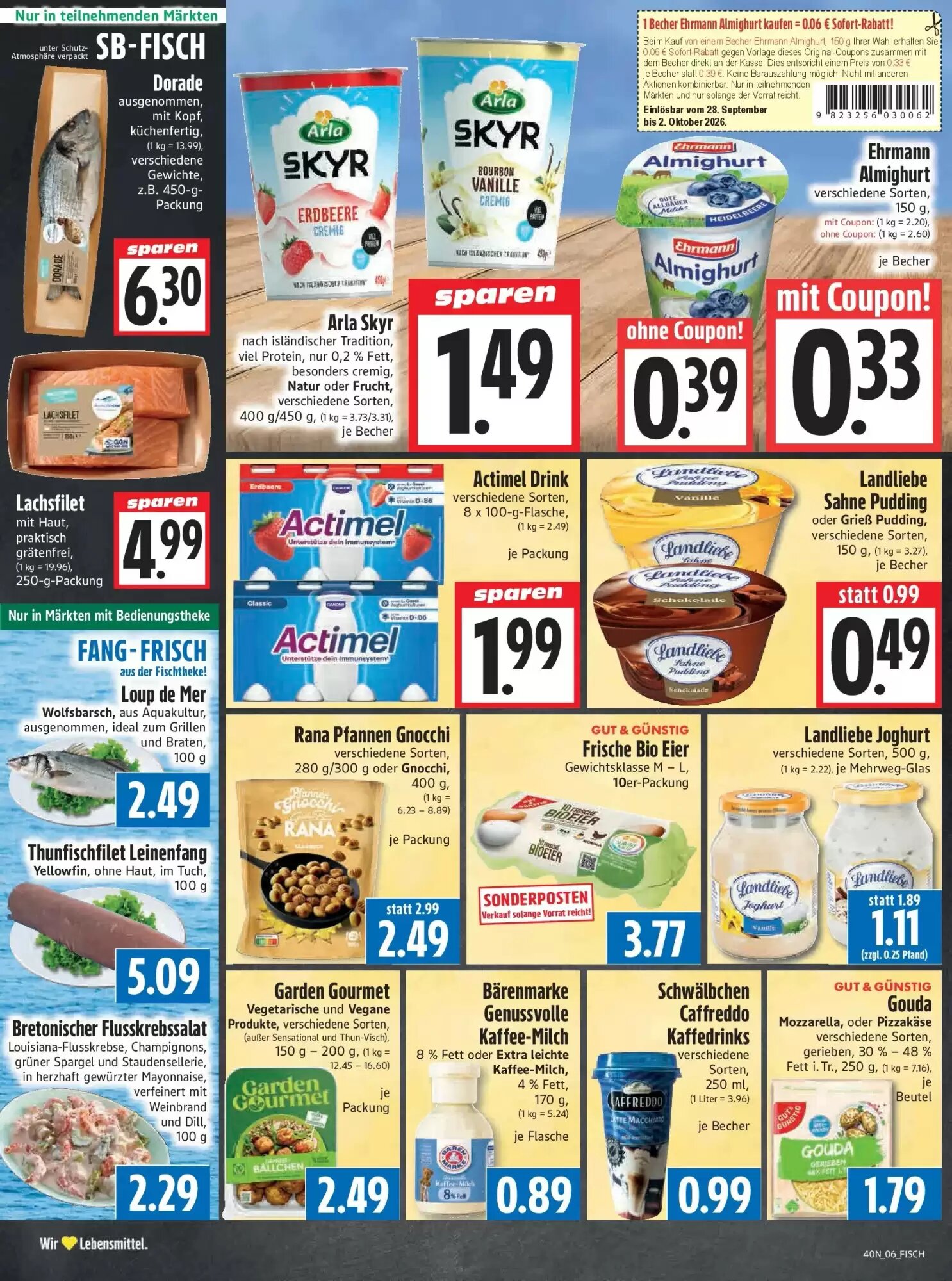 EDEKA Hahner Prospekt (ab 27.09.2026) zum Blättern - Seite 8