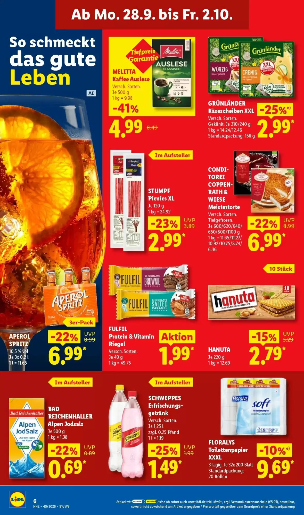 Lidl Prospekt (ab 27.09.2026) zum Blättern - Seite 16
