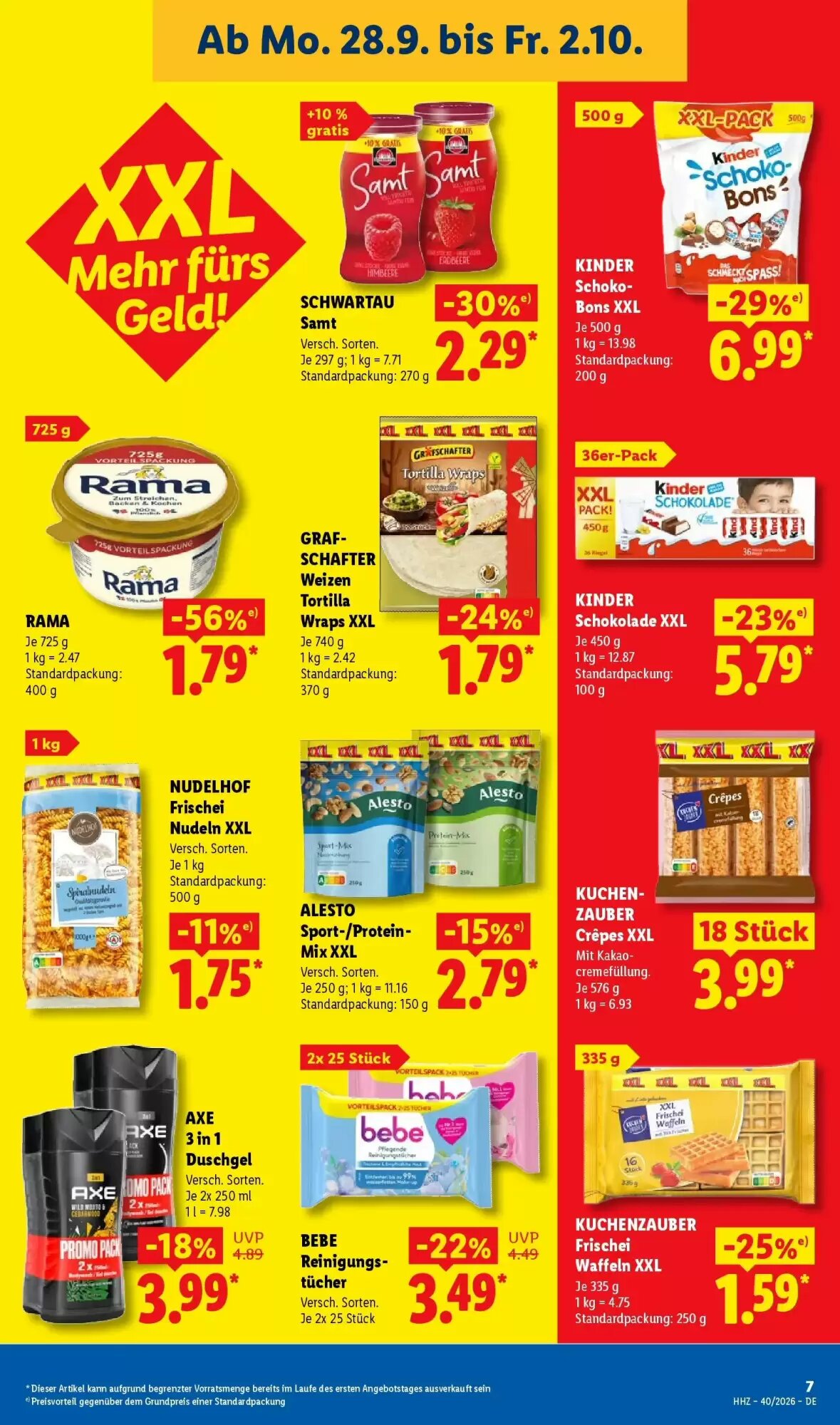 Lidl Prospekt (ab 27.09.2026) zum Blättern - Seite 17