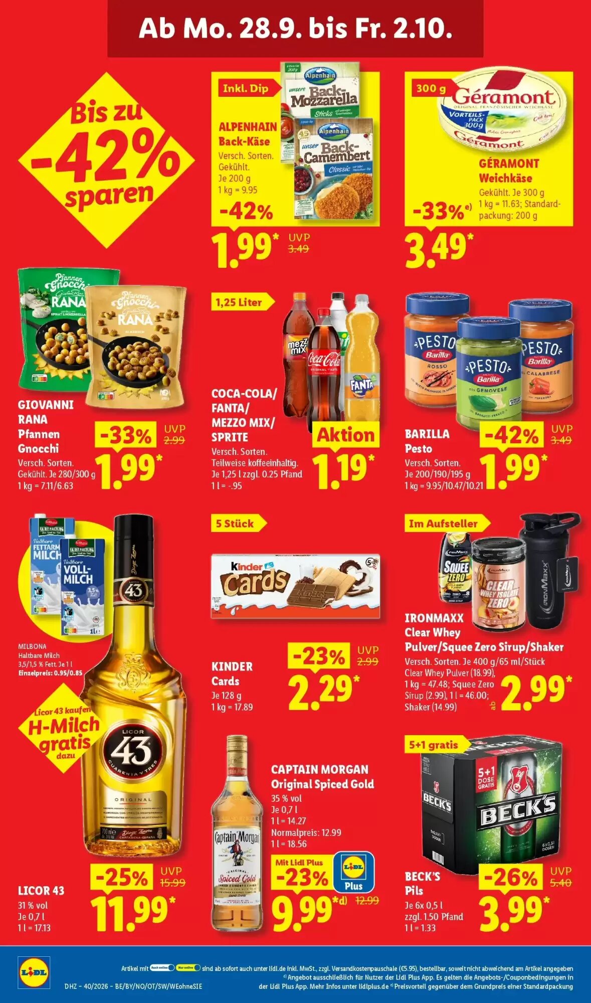 Lidl Prospekt (ab 27.09.2026) zum Blättern - Seite 18
