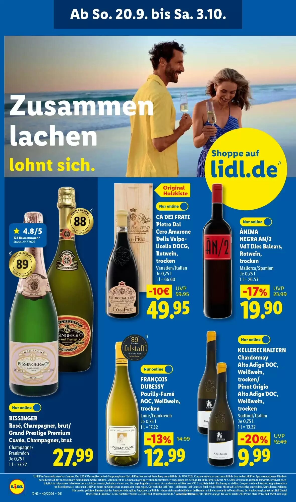 Lidl Prospekt (ab 27.09.2026) zum Blättern - Seite 22