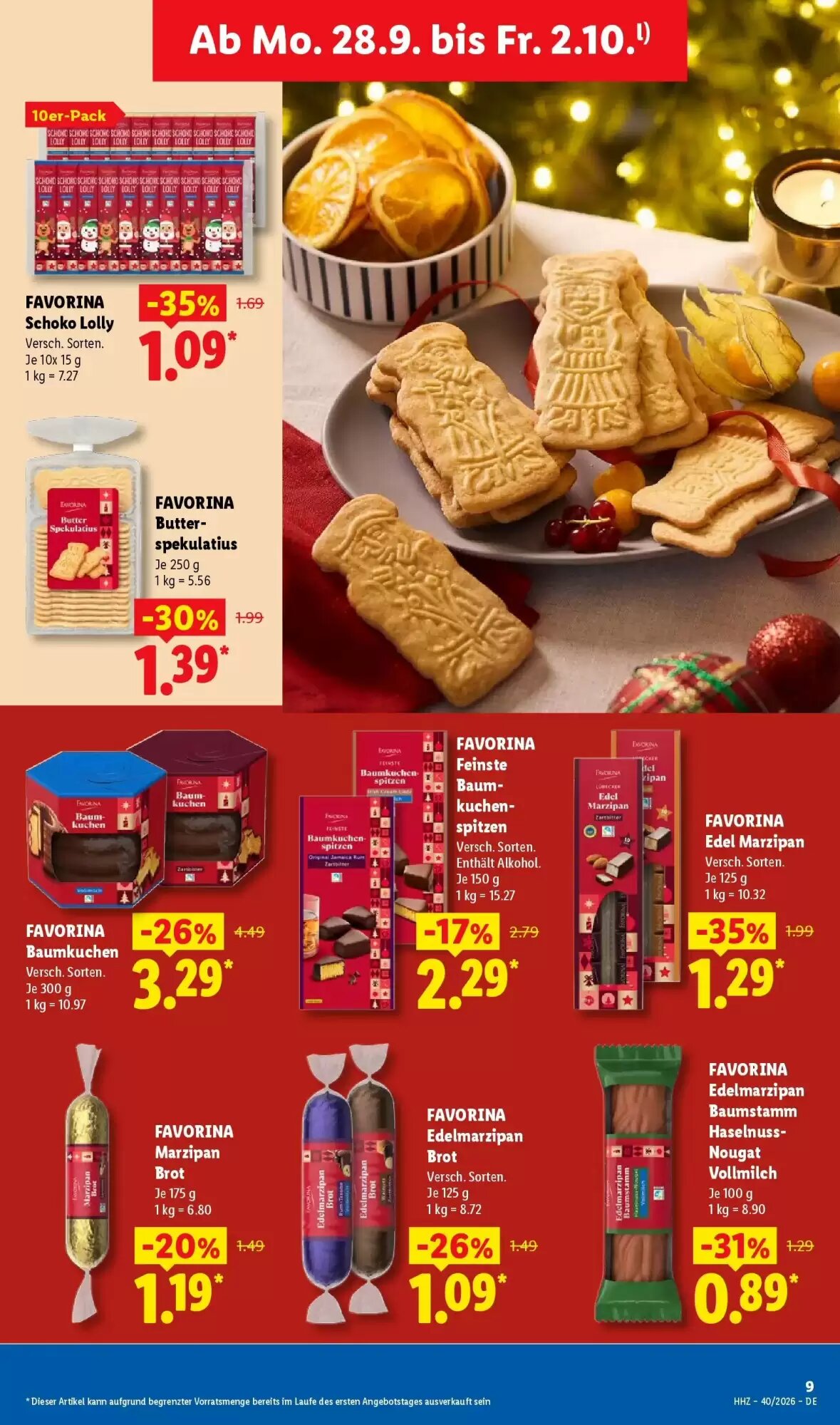 Lidl Prospekt (ab 27.09.2026) zum Blättern - Seite 25