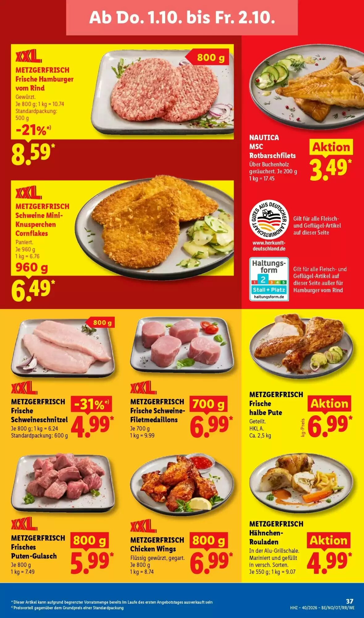Lidl Prospekt (ab 27.09.2026) zum Blättern - Seite 61